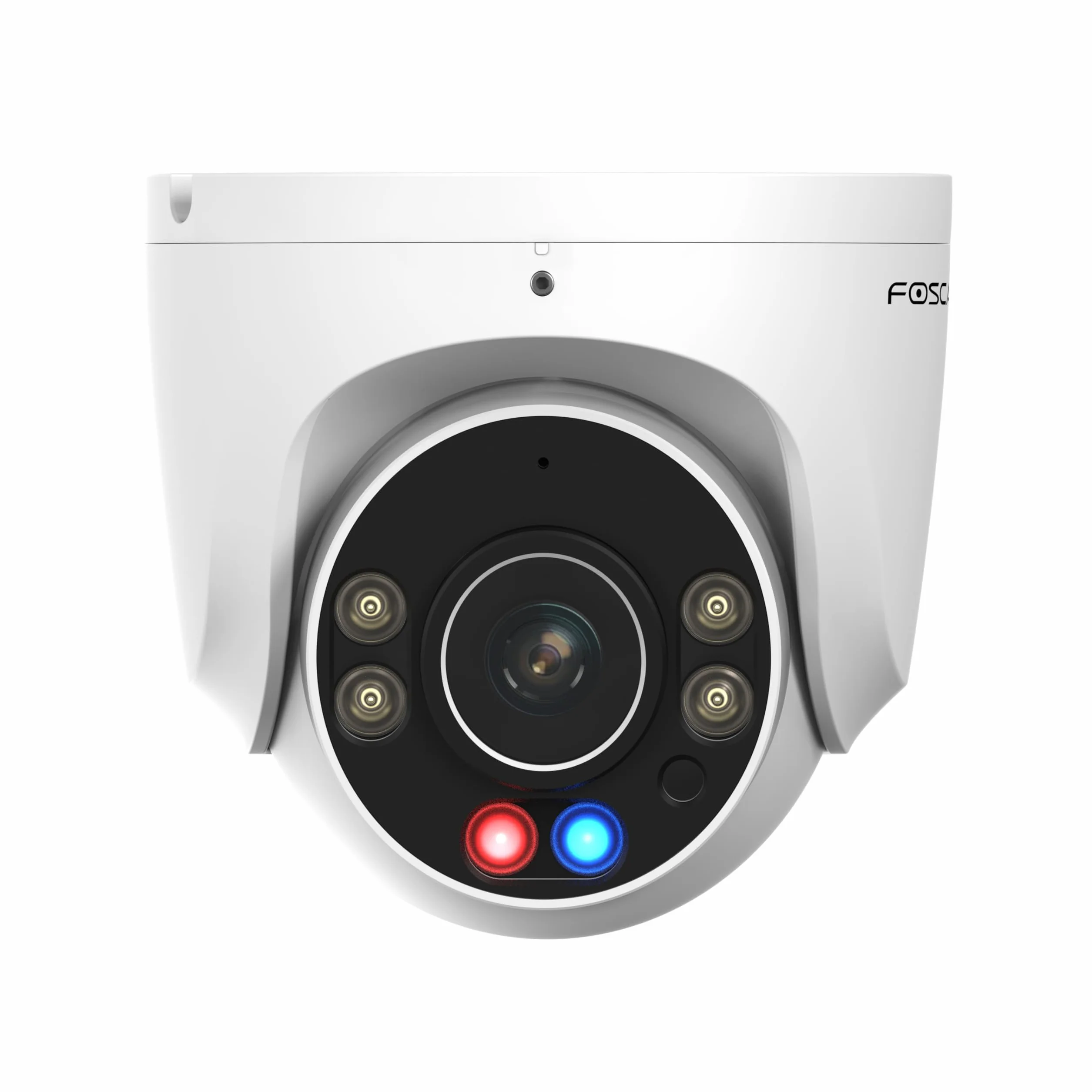 FOSCAM W5EP zewnętrzna kamera PoE (IP66), Ultra HD 3K (5,0 megapiksela), WDR, kąt widzenia 108°, kolorowy noktowizor + IR, dwukierunkowy dźwięk, LED i syrenka alarmowa