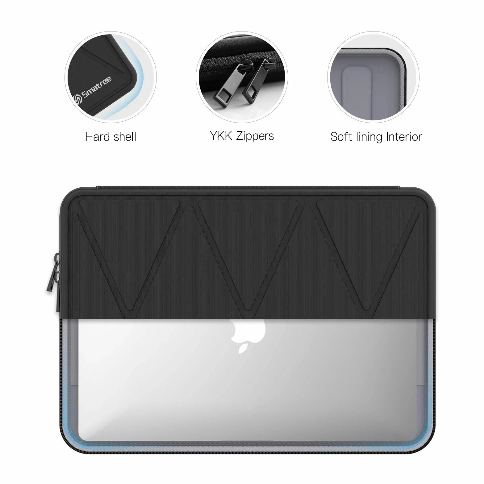 Smatree Twarda obudowa na laptop, kompatybilna z Samsung Galaxy Book Flex 13,3 cala/jonowa, etui do przenoszenia S Flex2