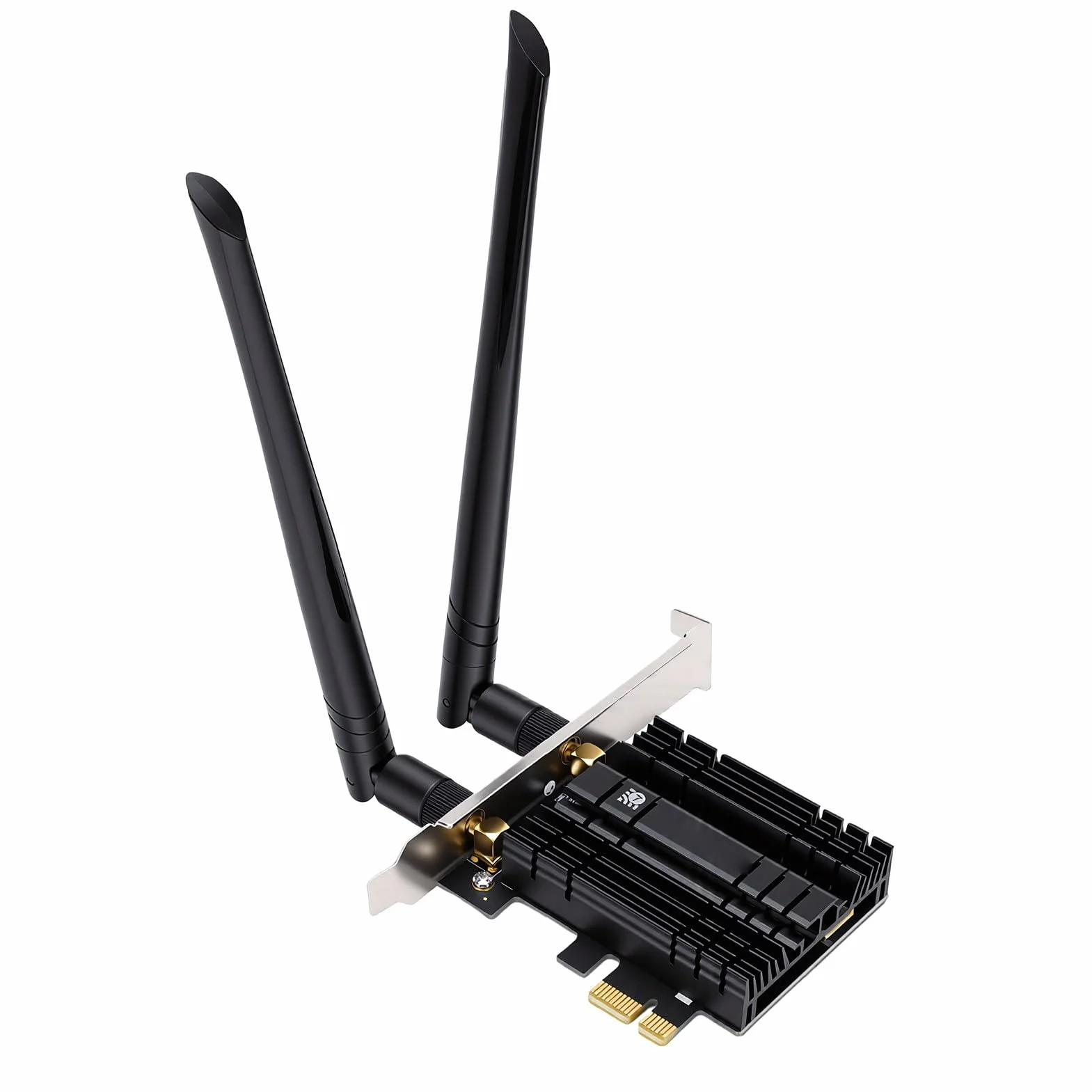 Bewinner Karta WiFi 7 PCIe, Trójzakresowy BE200 NGW 8774Mbps, Bluetooth 5.4 | Trójzakresowy 8774 Mb/s, 6 GHz 5 GHz 2,4 GHz, Bluetooth 5.4, dwie anteny, adapter PCIe do komputerów stacjonarnych, system