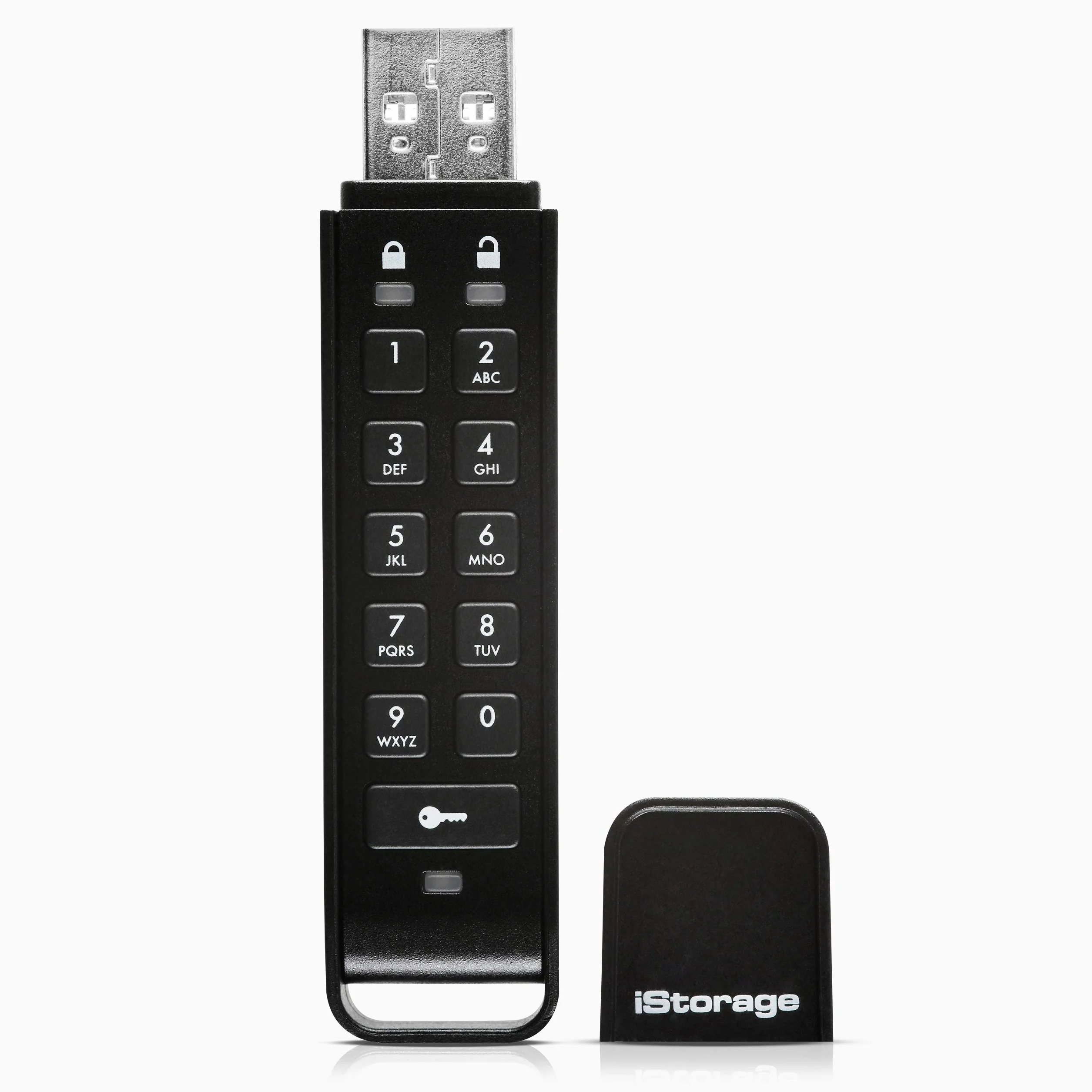 iStorage datAshur Personal2 16 GB - Bezpieczny pendrive - Chroniony hasłem - Przenośny - Szyfrowanie sprzętowe klasy wojskowej