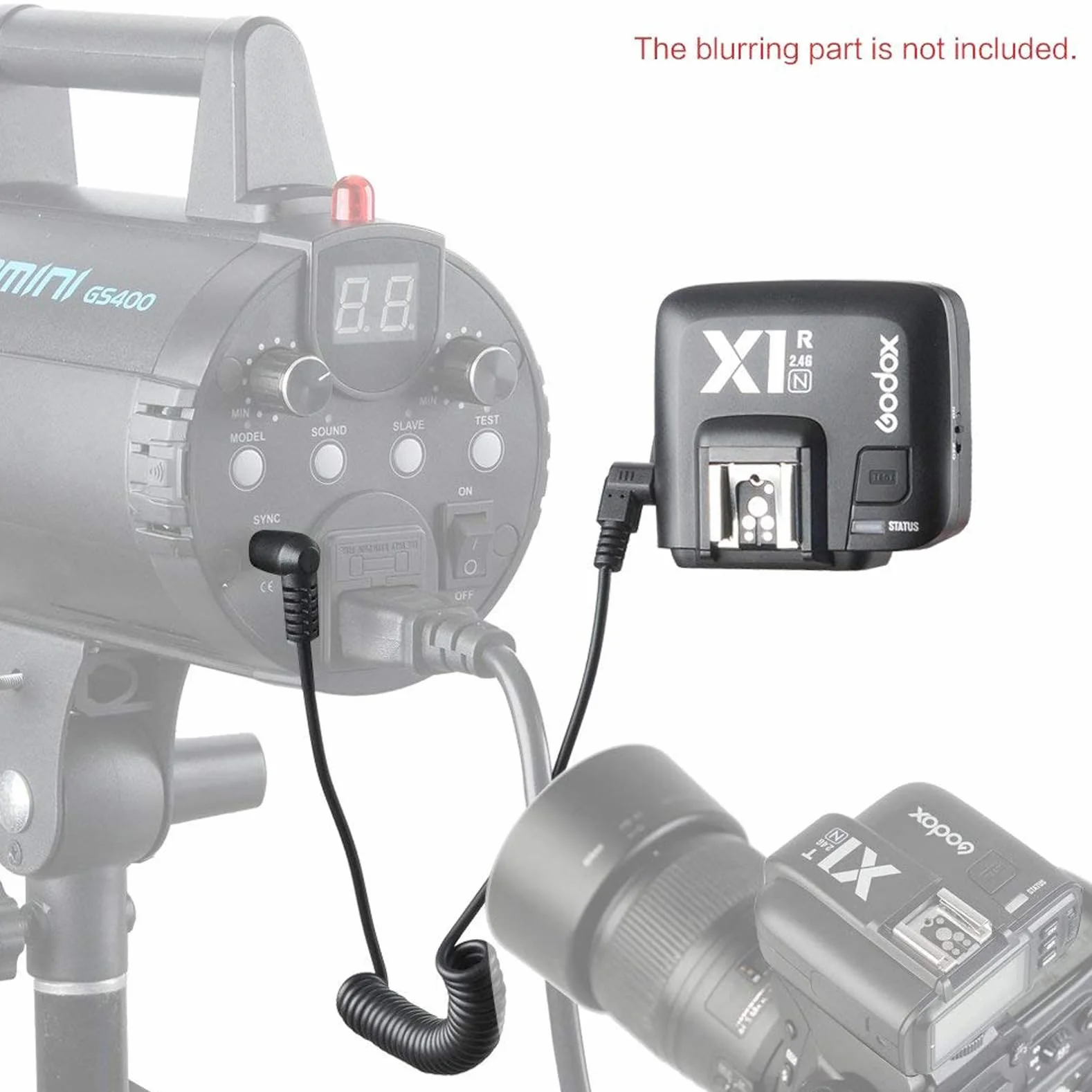 Godox X1R-N TTL 2.4G bezprzewodowy odbiornik wyzwalający lampę błyskową do aparatów serii Nikon (X1R-N)
