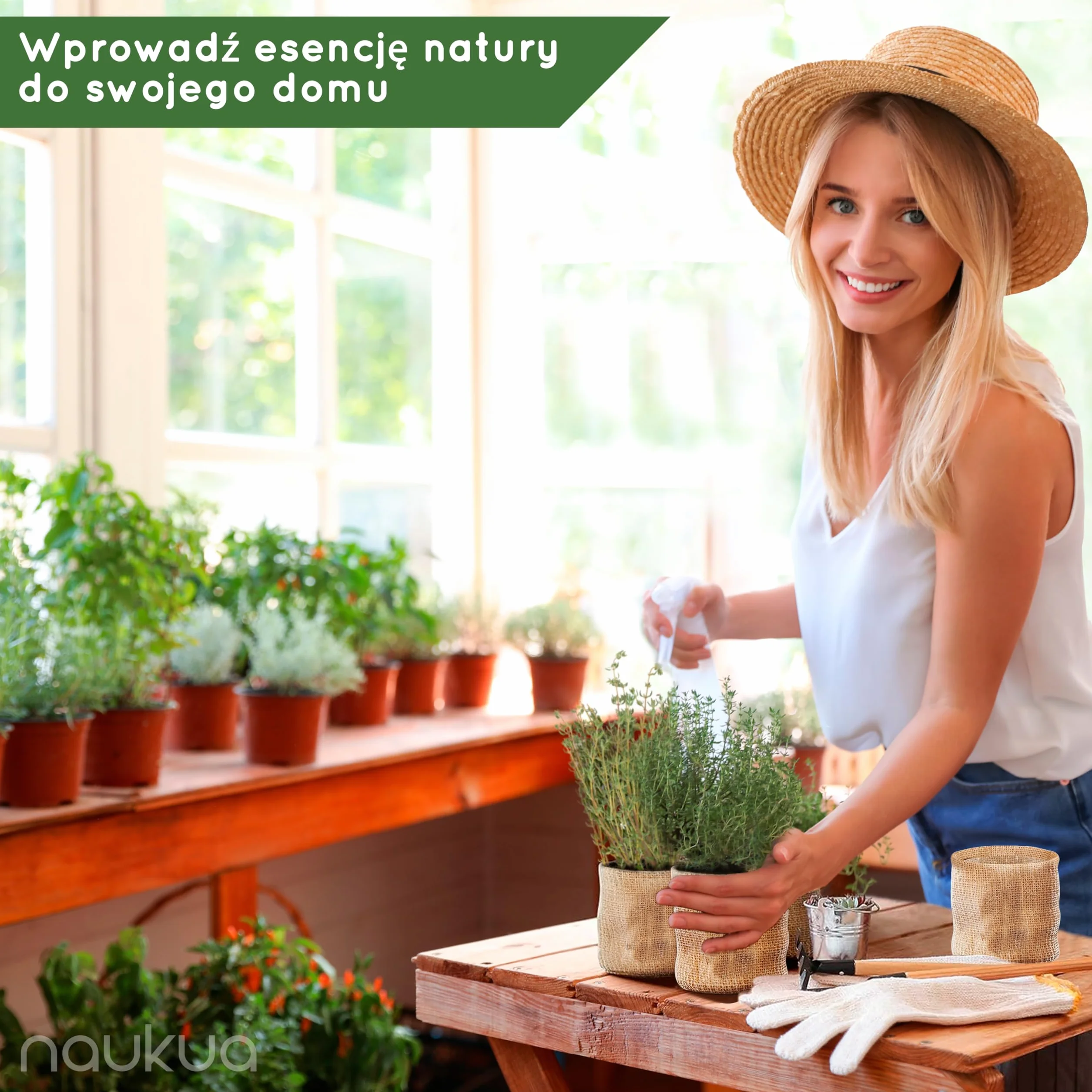 Organiczny Zestaw Do Uprawy Ziół - Szczypiorek, Oregano, Mięta, Szałwia - Nasiona Bez GMO Hiszpania