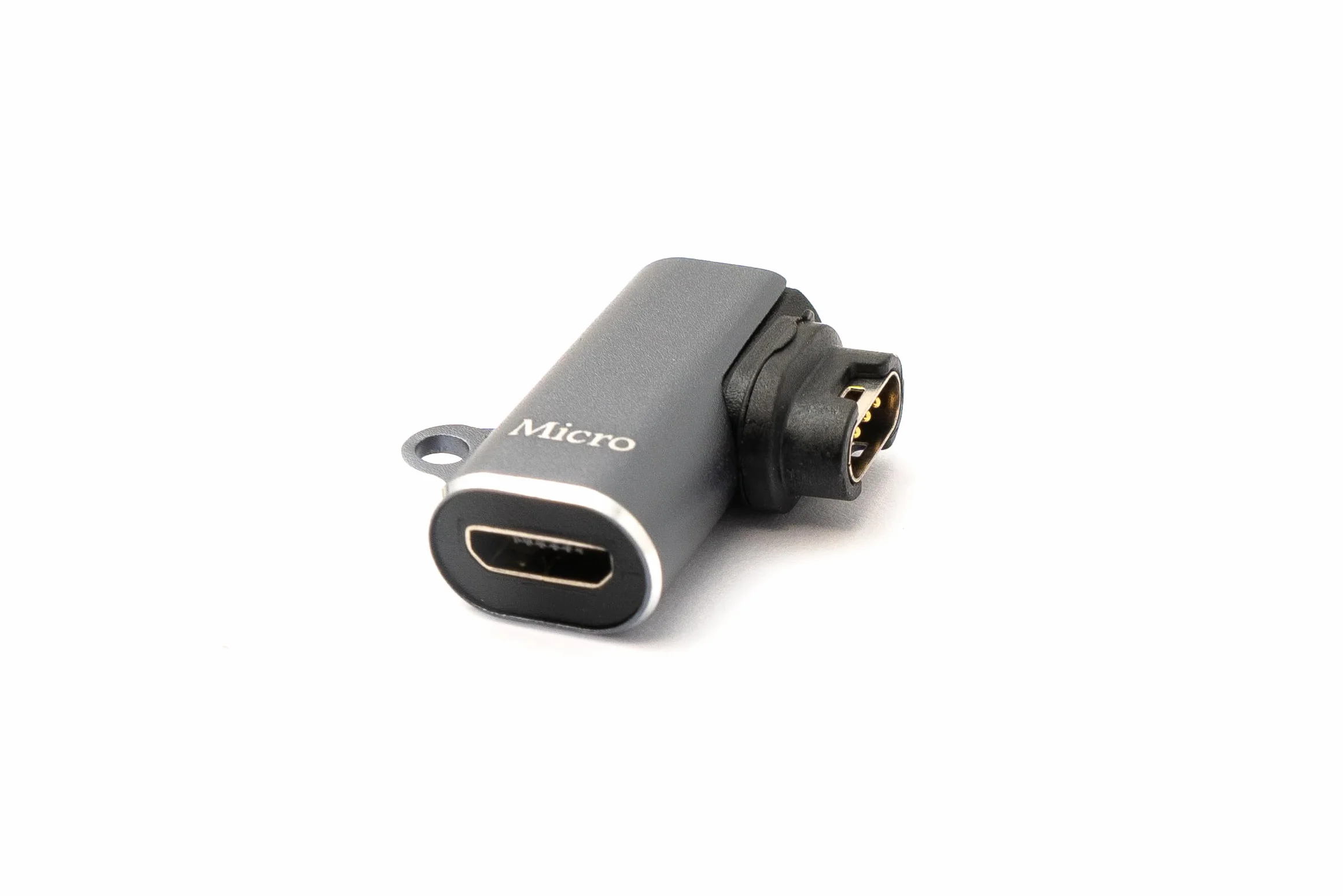 System-S Adapter USB 2.0 Micro B gniazdo do wtyczki do zegarka Garmin Smartwatch Kąt