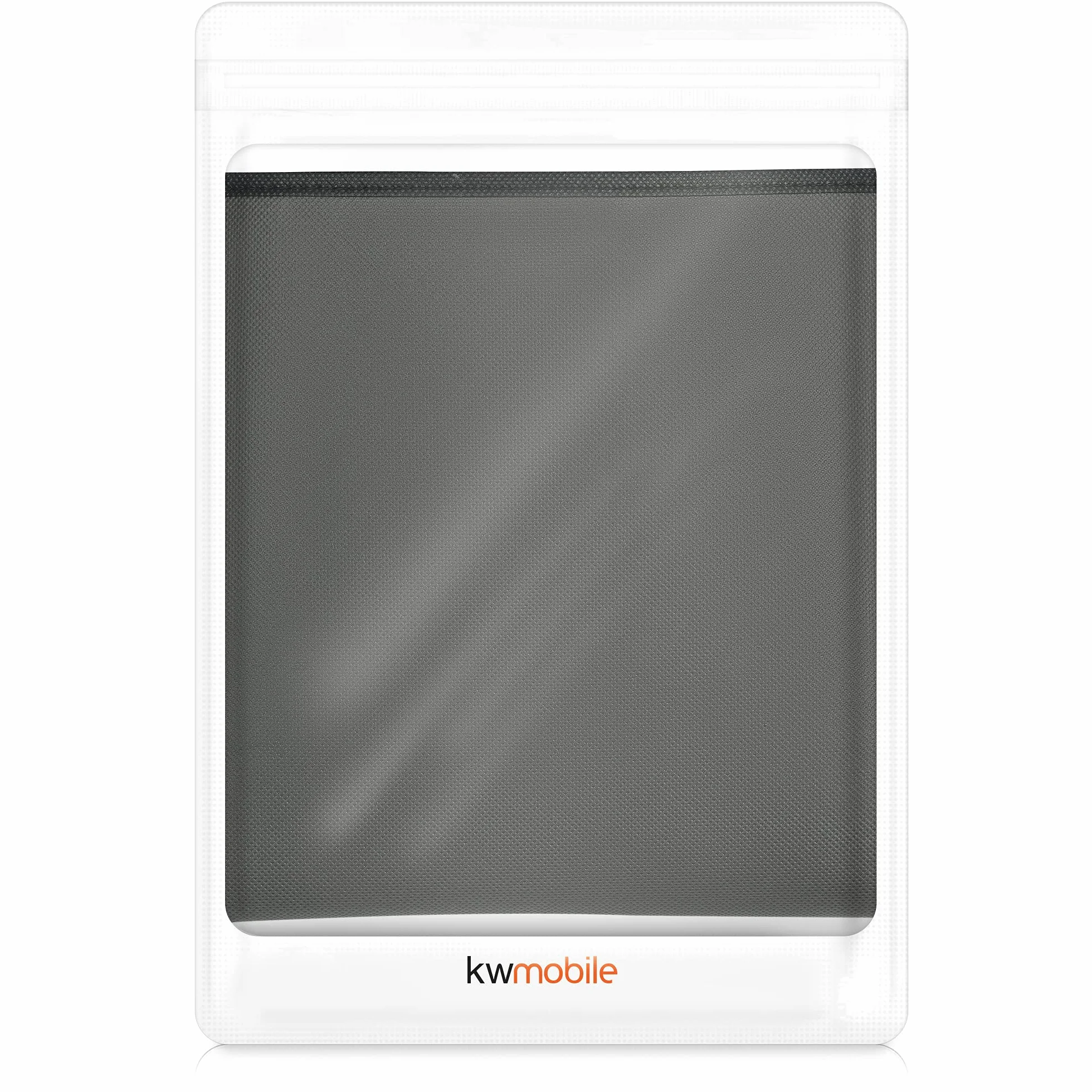kwmobile Etui kompatybilne z monitorem 68.6-71.1 cm - etui 3 w 1 z miejscem do przechowywania myszy, klawiatury, ciemnoszare