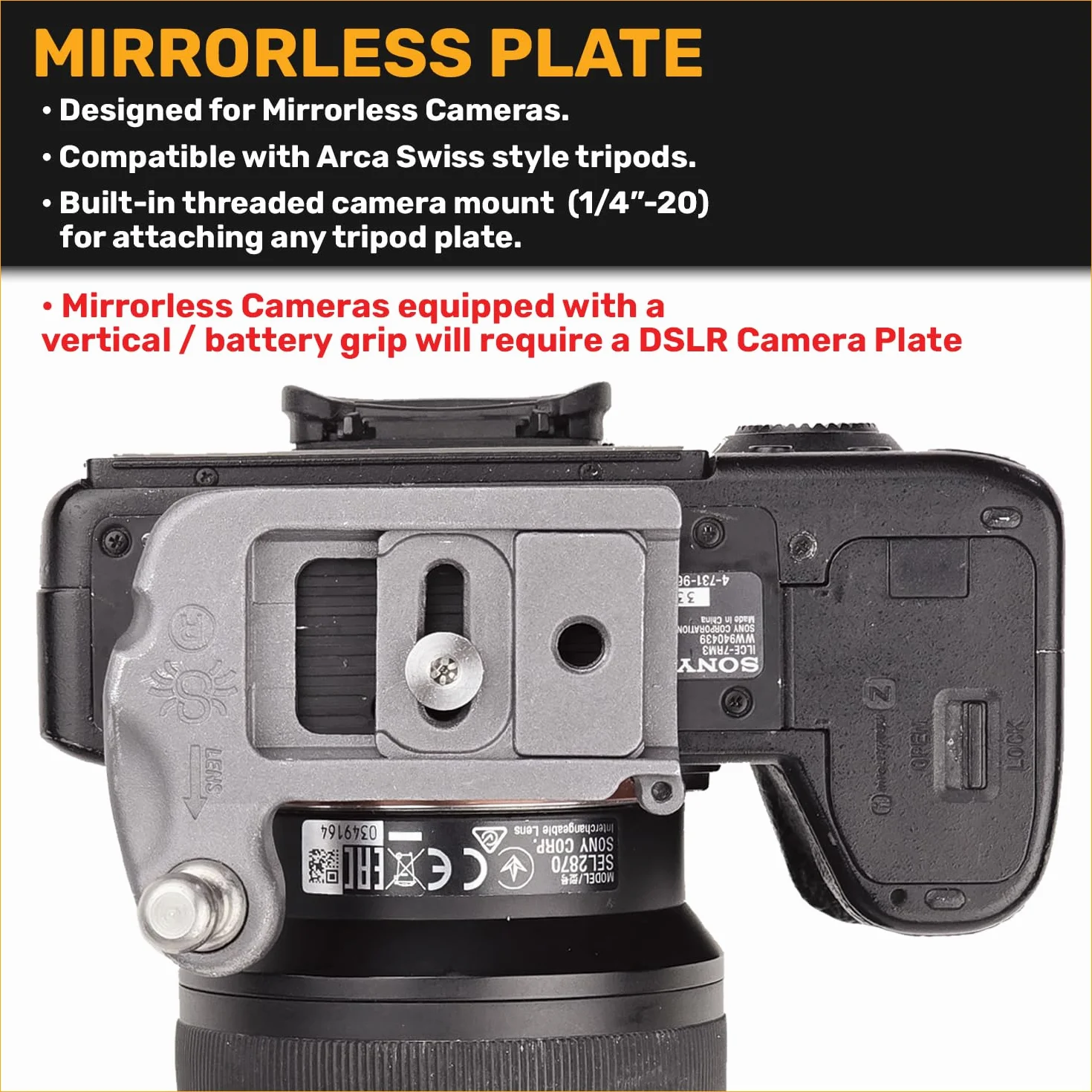 Spider Holster - SpiderPro Mirrorless Dual Camera System v2 - Profesjonalny system szybkiego transportu dla (2) kamer bezlusterkowych i ciężkich urządzeń, czarny, podwójny lustrzany