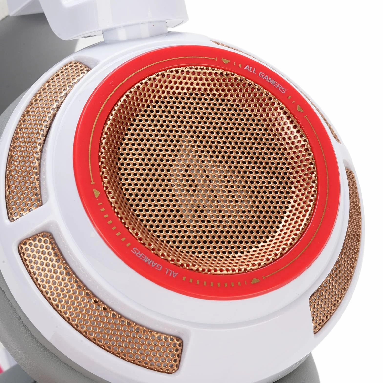 Cocoarm Gamingowy Zestaw Słuchawkowy Zestaw Słuchawkowy USB z Dźwiękiem Przestrzennym 7.1 ABS PC Mikrofon Dookólny Wibracja Bass Światło LED do Transmisji Strumieniowej z Komputera PC Czat Zespołu