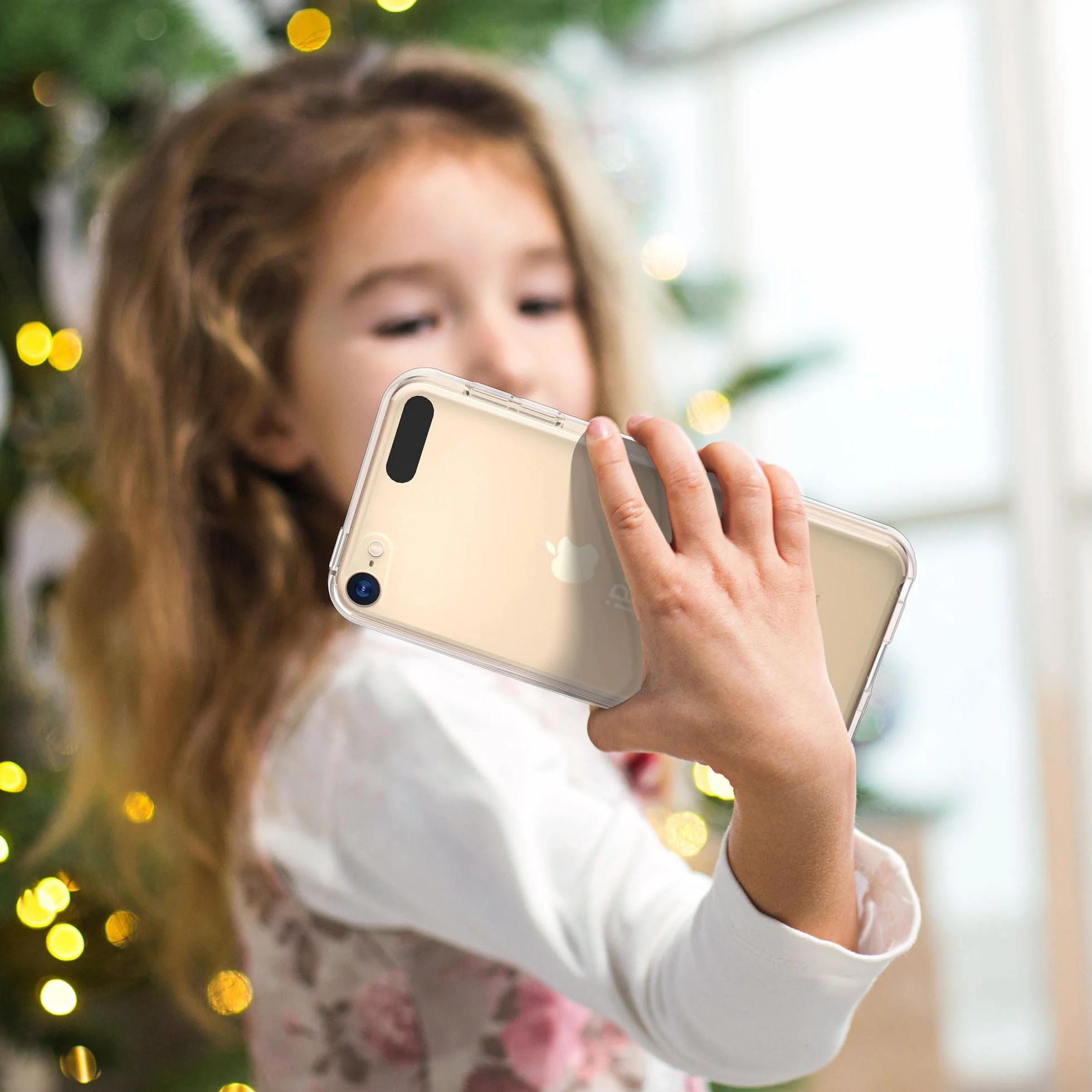 Etui ULAK iPod Touch 7, iPod Touch 6/5 z 2 osłoną ekranu, przezroczyste, cienkie, miękkie TPU odporne na wstrząsy etui do Apple iPod Touch 5/6 / 7 generacji (2019), przezroczyste