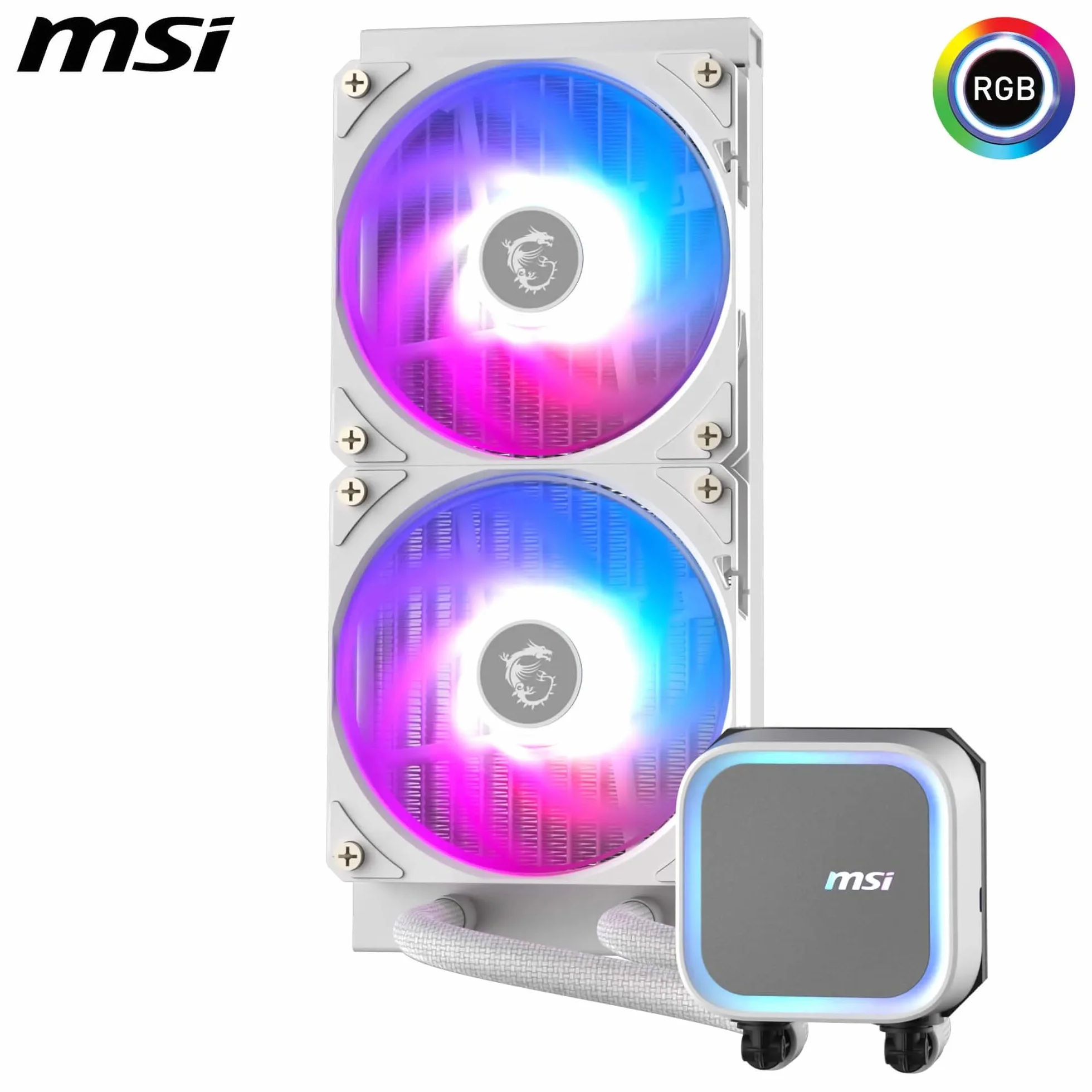 MSI Komputery MAG CORELIQUID A13 240 BIAŁE