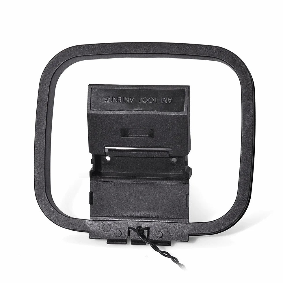 Eightwood Antena pokojowa AM Loop 3-pinowa antena do Sony HiFi Sharp Stereo AV Receiver Tuner Audio System wielokrotnego użytku