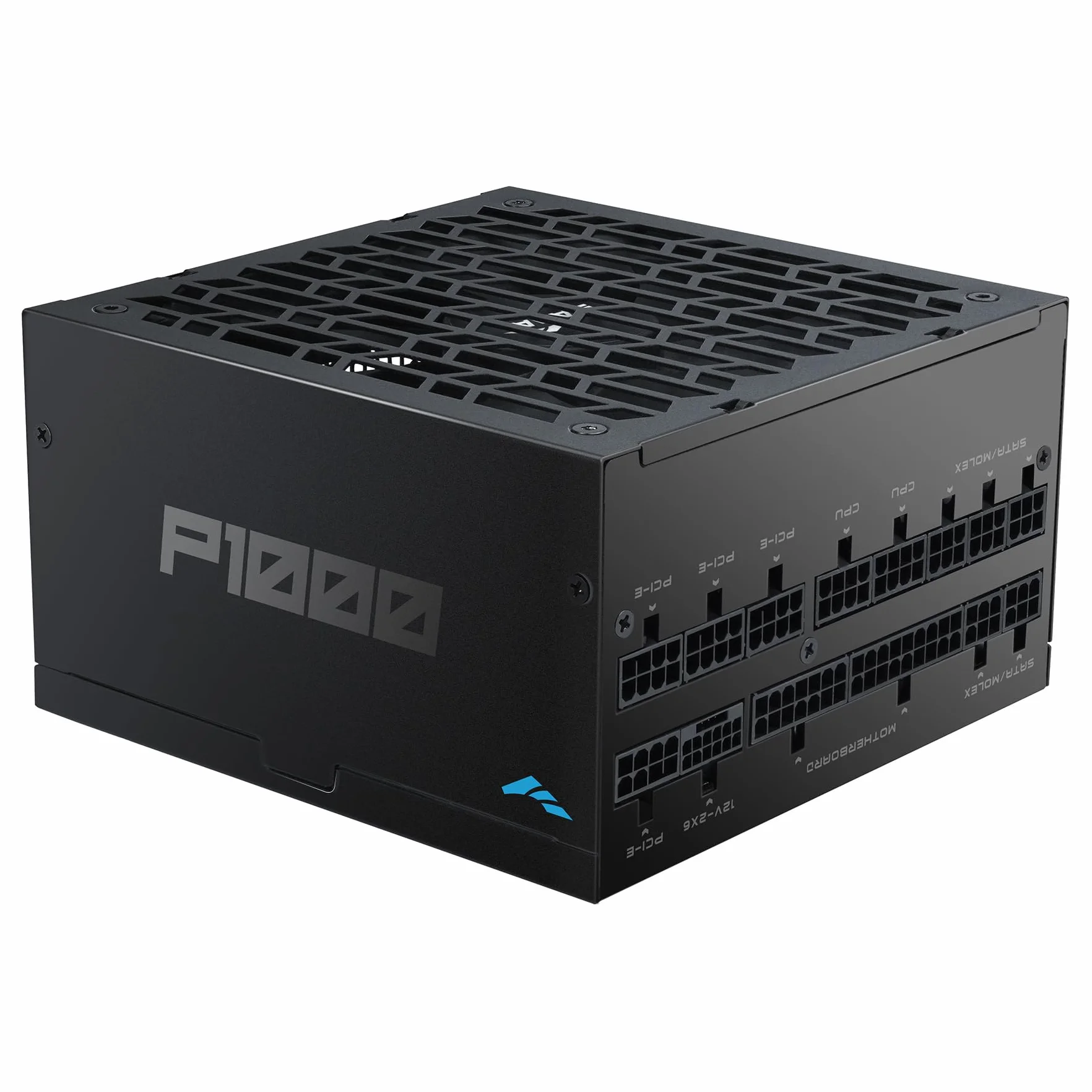 Zasilacz SAMA P1000 1000W Platinum, ATX 3.1, w pełni modularny, czarny | PCIe 5.1, certyfikat 80 Plus Platinum i Cybenetics, japońskie kondensatory, ultra-cichy wentylator 140 mm FDB