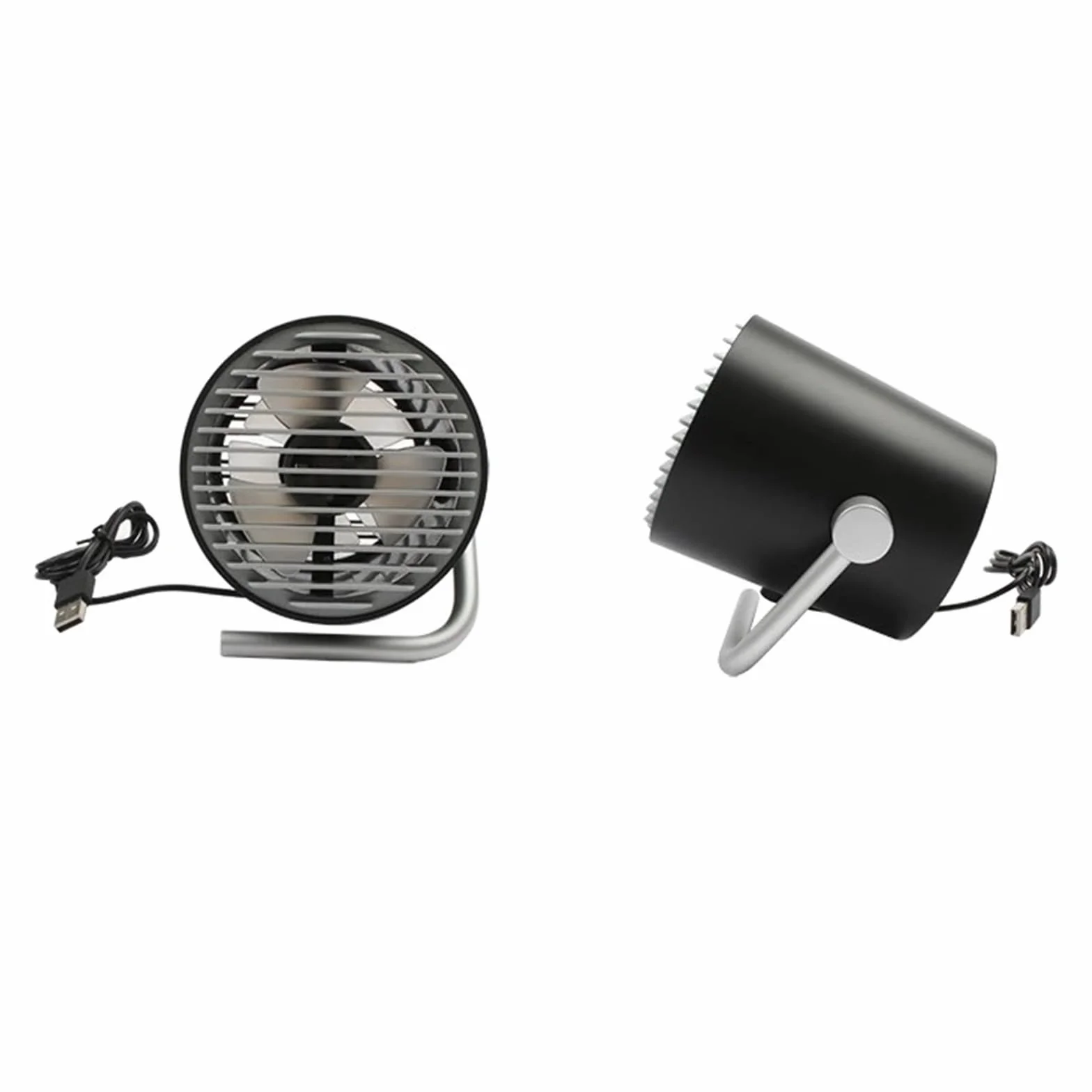 Wentylator Biurkowy Usb Przenośny Wentylator Chłodzący USB Mini Wentylator Elektryczny Wentylator Biurkowy Super Wyciszenie Na PC/laptop/Power Bank Letni Gadżet DC 5V łAtwy W UżYciu(White Black Pink)