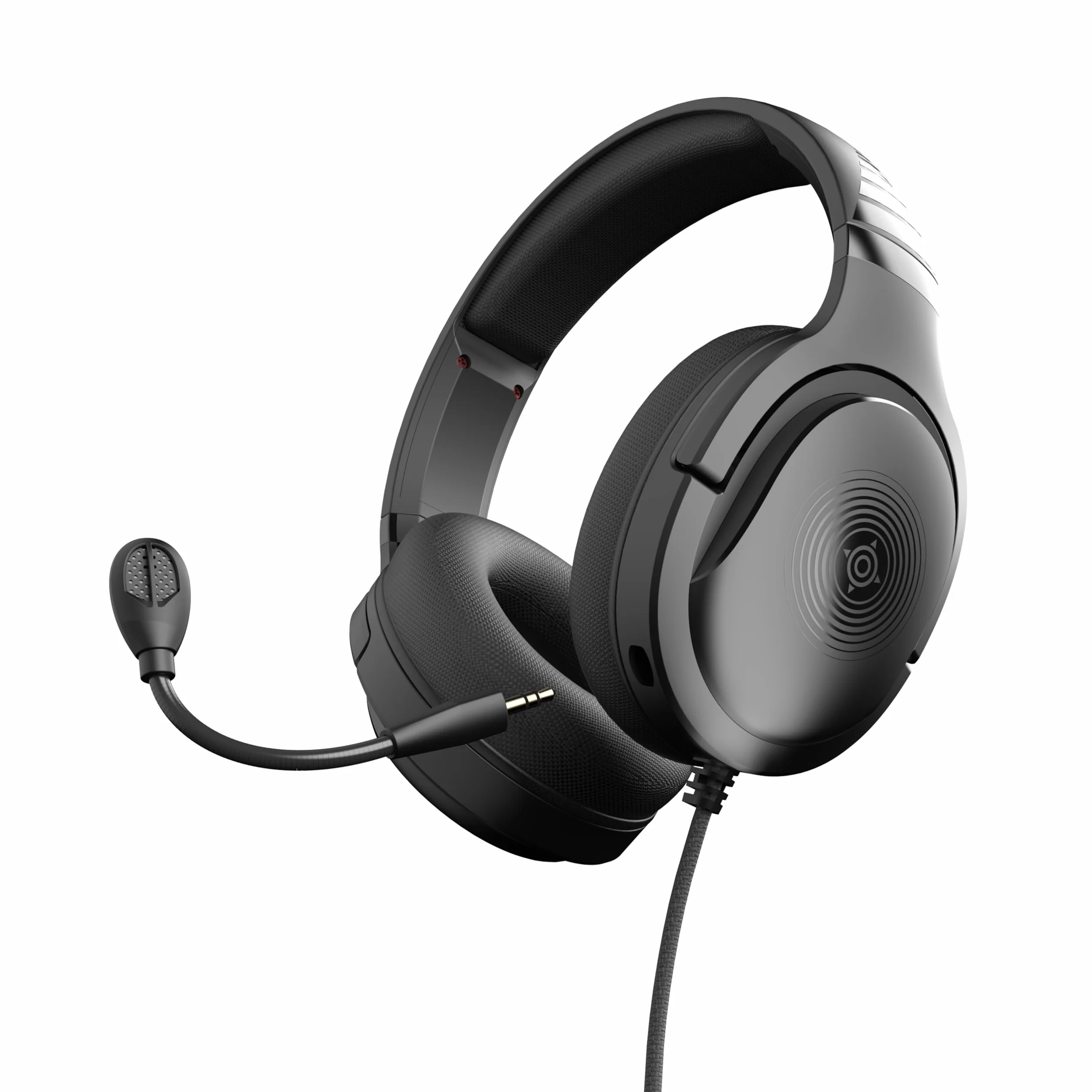 NOVA GAMING AUSTRALIS - Przewodowy zestaw słuchawkowy do gier z wyjmowanym mikrofonem - lekki i wygodny dodatek dla graczy - kompatybilny z wieloma platformami (PC, PS4-5 i Switch) - czarny