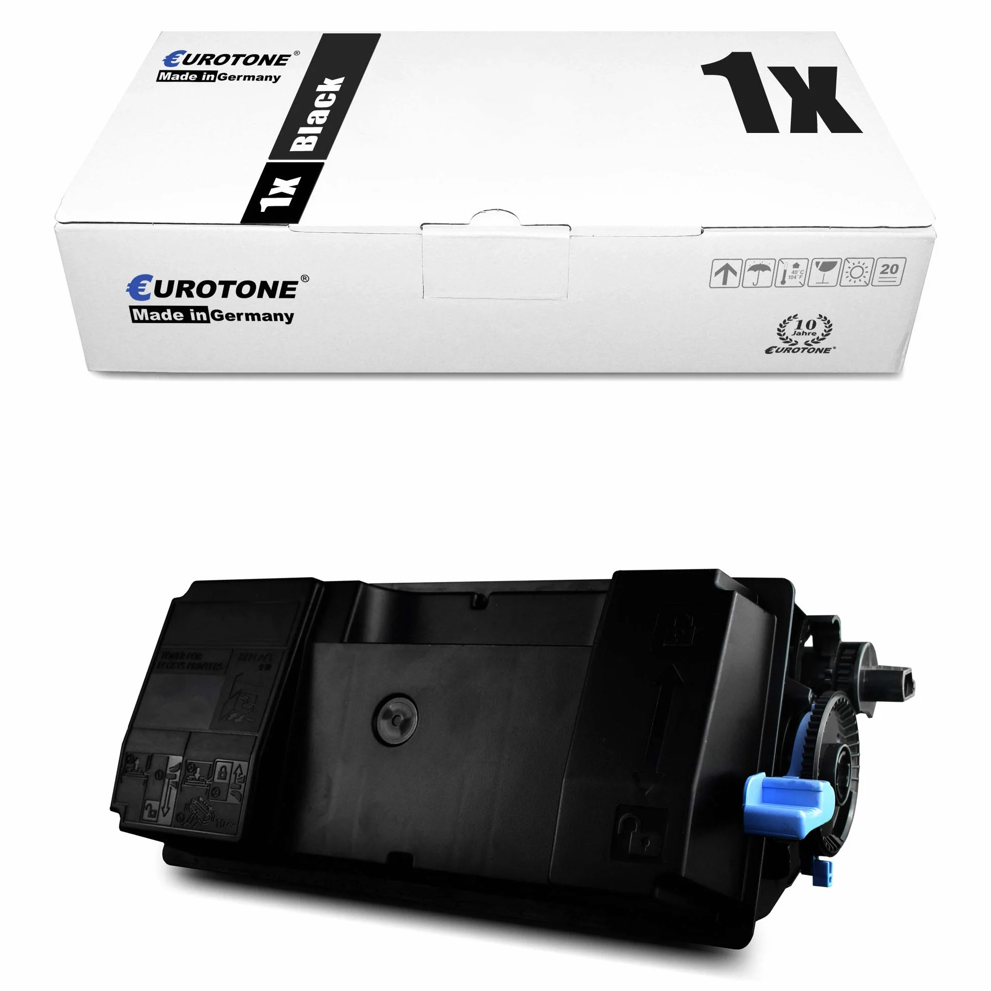 1x Eurotone toner do Utax P5035i P5030DN P6030DN P6035i zastępuje 4436010010 czarny