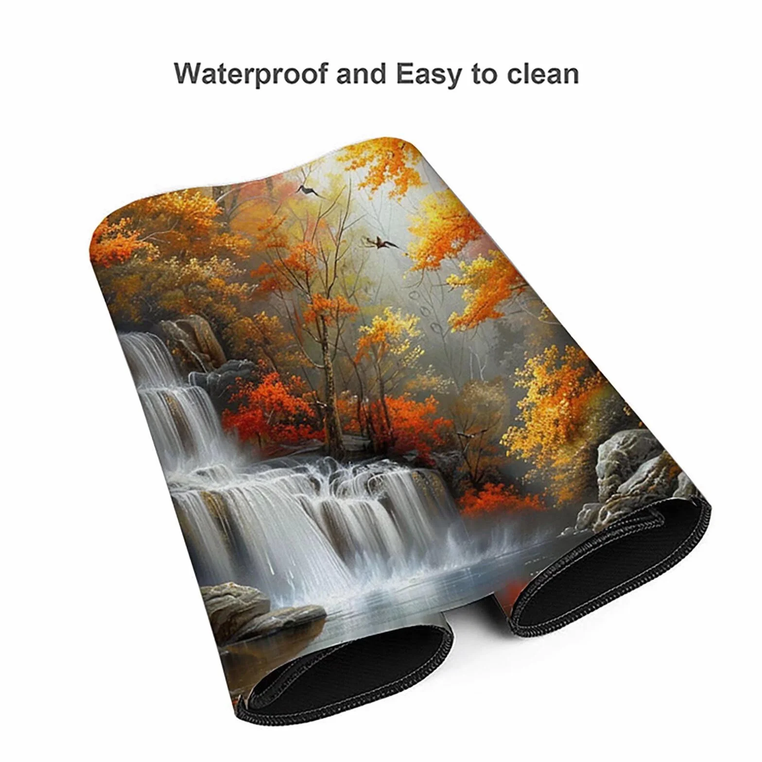Szara podkładka pod mysz z drzewem XXL 1400 x 600 x 3 mm podkładka pod mysz do gier akcesoria biurowe, zmywalna, antypoślizgowa guma, wysoka precyzja i prędkość, pod biurko ręczne dla gracza C-2-D