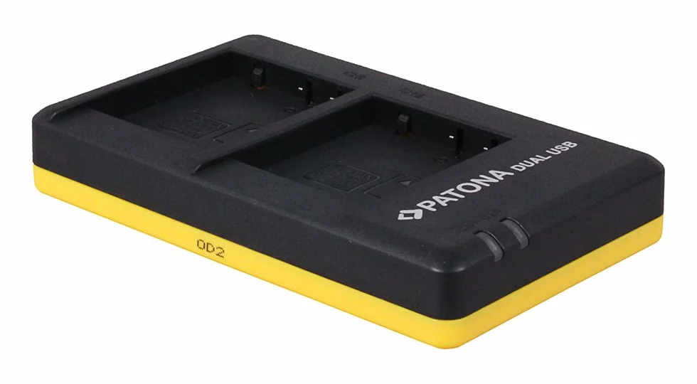 PATONA Ładowarka DMW-BLG10-E Dual USB 1950 kompatybilna Panasonic DC LX100 II GX9 TZ200 TZ95 TZ90 DMC TZ100 TZ80 GF6 GX7 GX80 LX100 S6