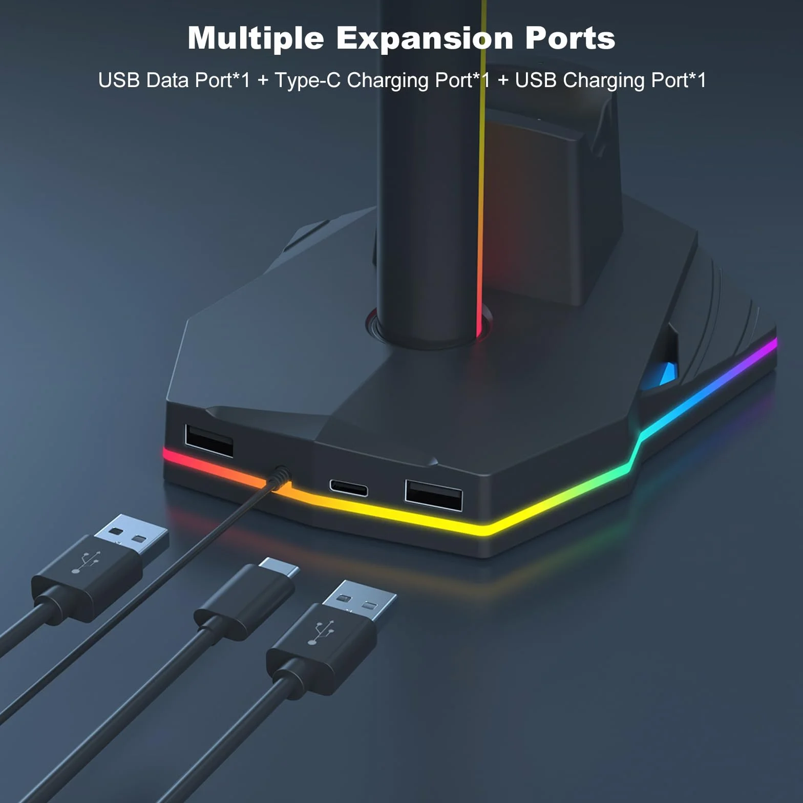 Stacja ładująca z 2 portami USB uchwyt na kontroler gier dla 5/4