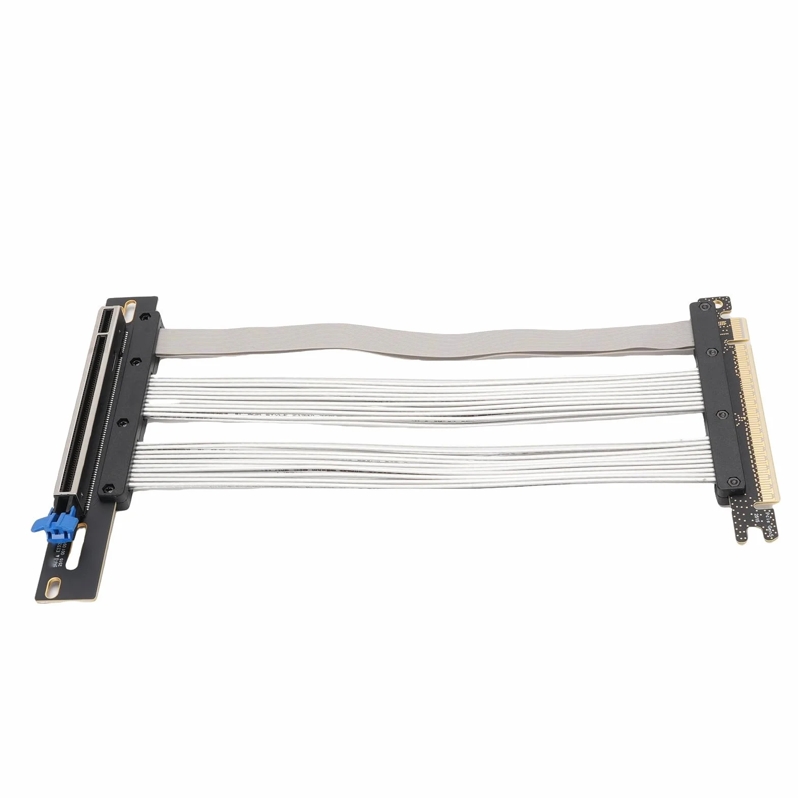 aqxreight Kabel Riser PCIe 5.0 16X Szybkie Rozszerzenie GPU dla RTX 4090, 5090 i RX Elastyczny Adapter Karty Graficznej Gen 5 z Ekranowaniem EMI Zgodny z ITX, Chłodzeniem cieczą i (40cm)