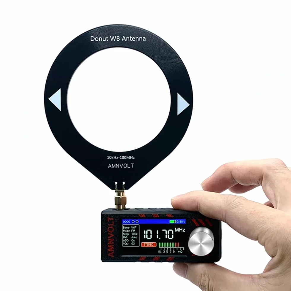 SI4732 Przenośne mini radio 0,5-108 MHz z długą żywotnością baterii i zaawansowanymi funkcjami radia