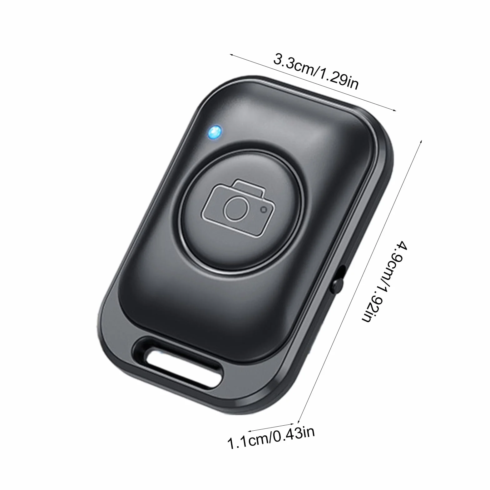 Bezprzewodowy pilot do aparatu, pilot zdalnego sterowania do telefonu, sterowanie kamer? w trybie ? ?nomówi?cym, sterowanie kamer? smartfona, przycisk selfie do telefonu, zdalna migawka Bluetooth do