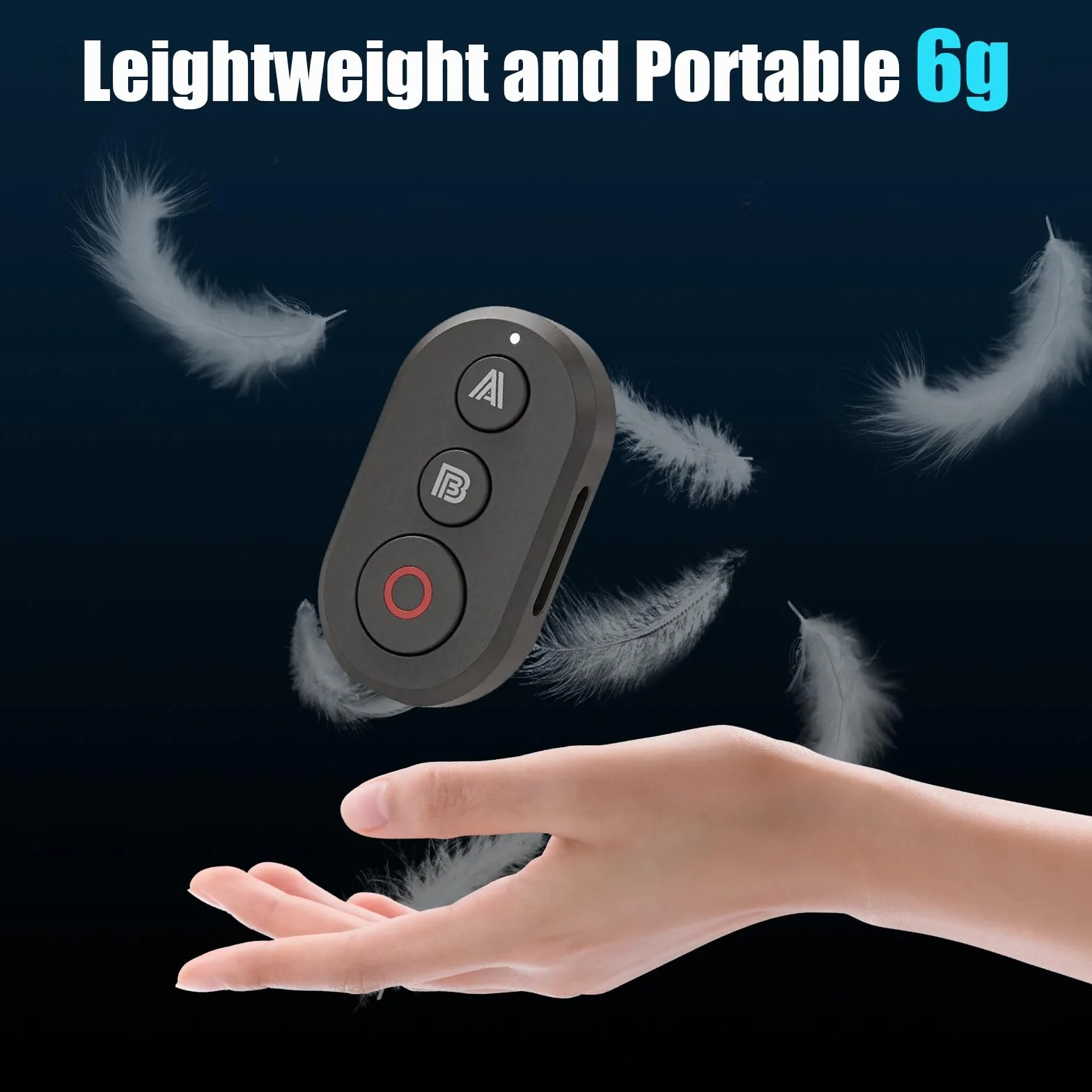 Pilot zdalnego sterowania Bluetooth do DJI OSMO 360/Action 6/5 Pro/4, zasięg 35 m, długi czas pracy, akcesoria DJI, precyzyjne śledzenie ruchu