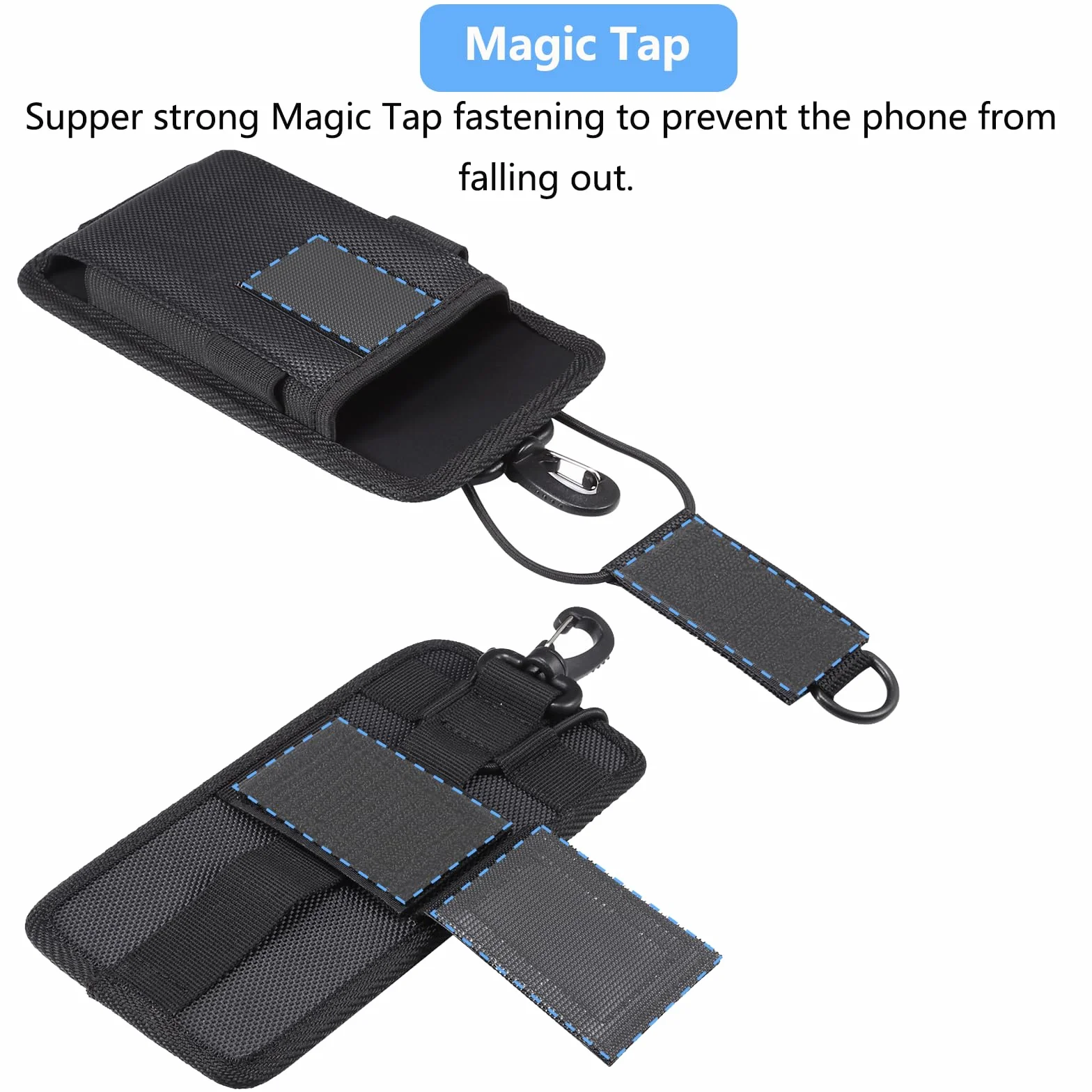 Kompatybilny z iPhone 16 15 14 13 12 Pro XR plecak pasek etui, mocowanie plecaka etui na telefon komórkowy kabura klips do paska etui do Galaxy S25, S24, S23 Plus, S22