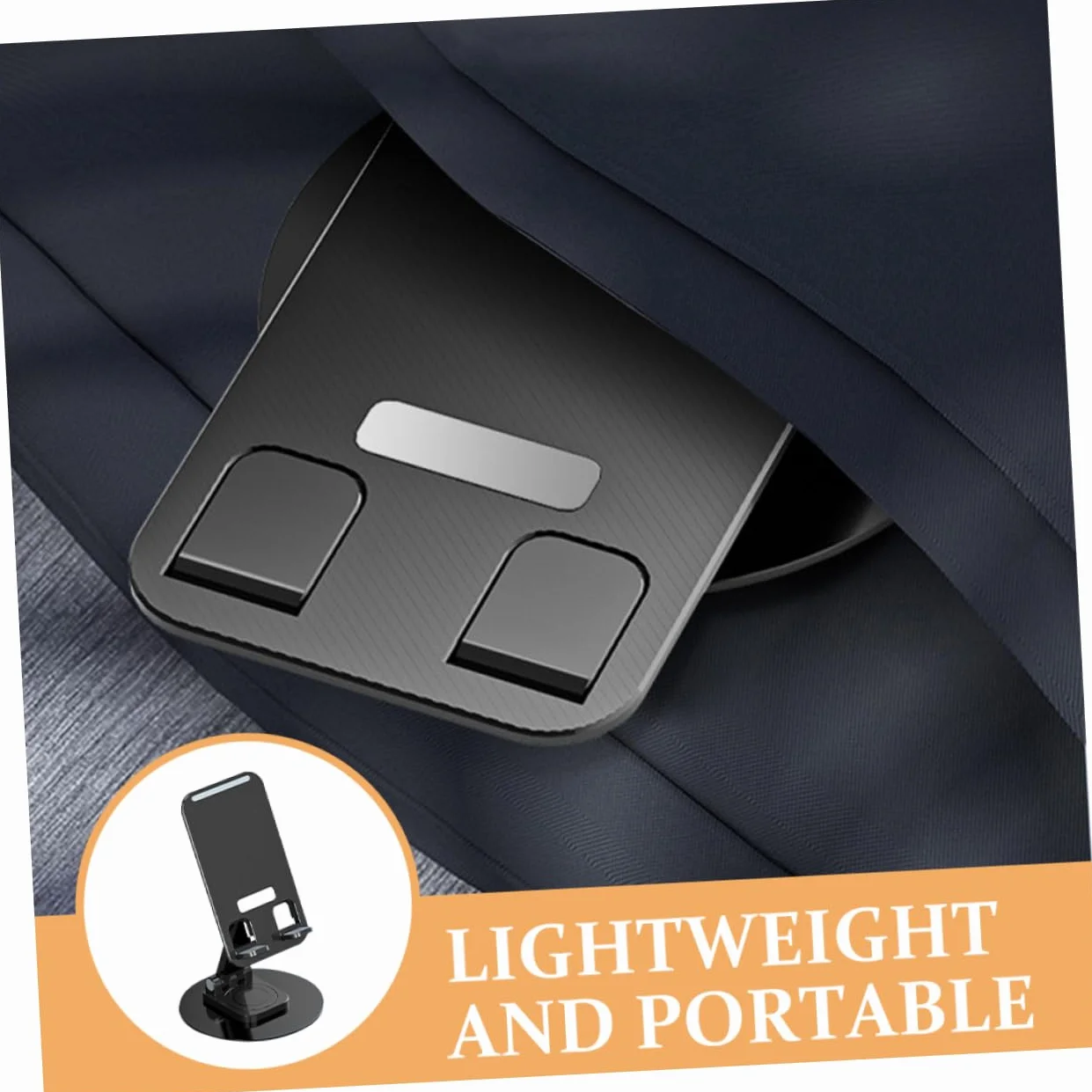 Stojak Telefon z Obrotowym Uchwytem Aluminiowy Stelaż Do Tabletów i Smartfonów Idealny Do Nagrywania Żywo z Funkcją Regulacji Kąta