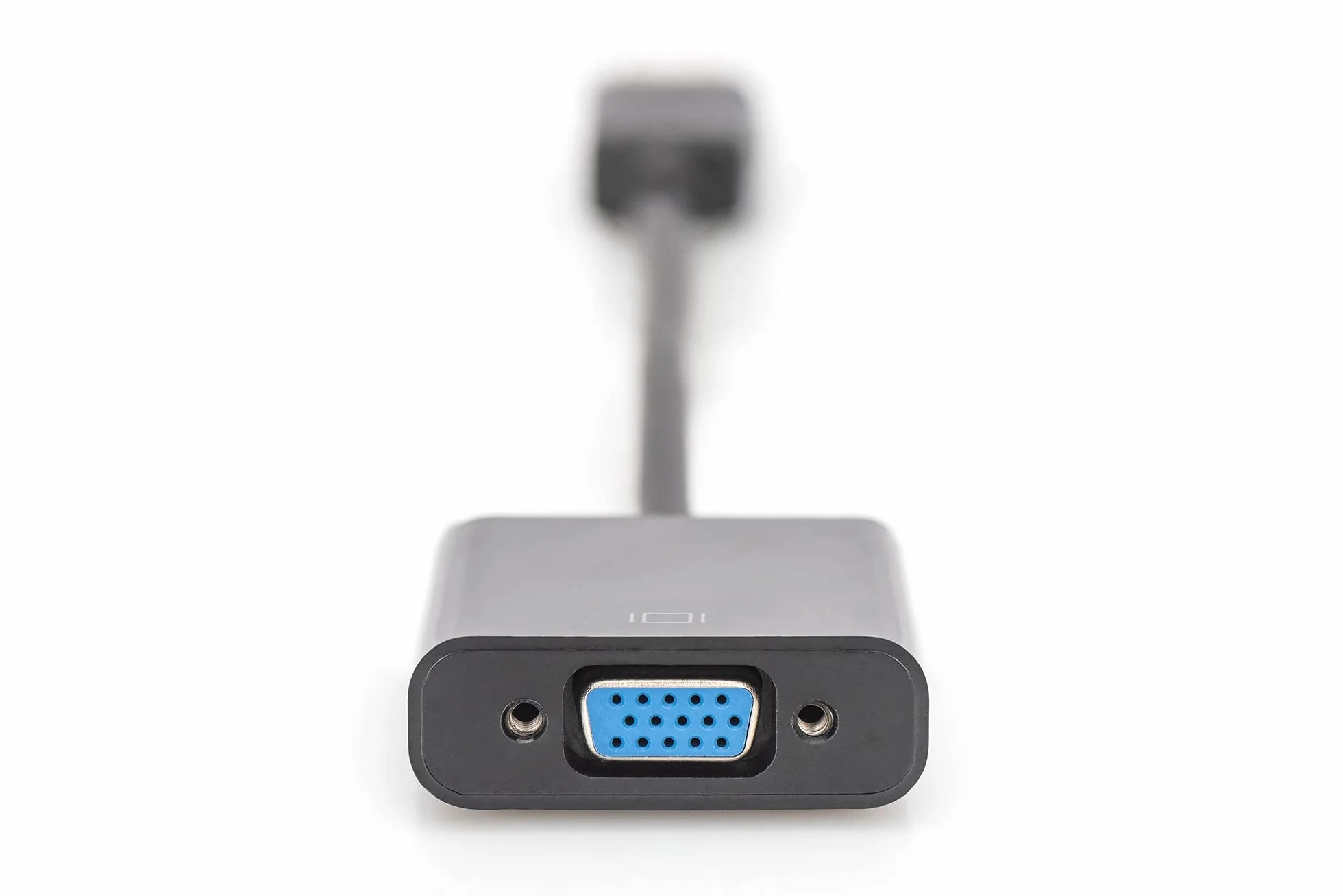 DIGITUS Adapter graficzny DisplayPort, DP do VGA, Full HD 60Hz, 1920 x 1080 pikseli, czarny