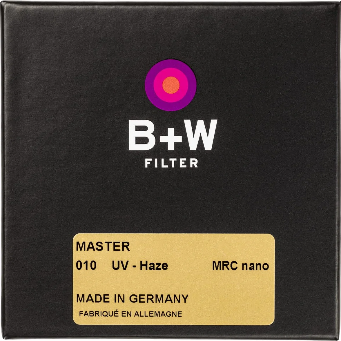 B+W Filtr UV MRC Nano Master 55 mm (16 x hartowany, Slim, Premium) 1101502 czarny