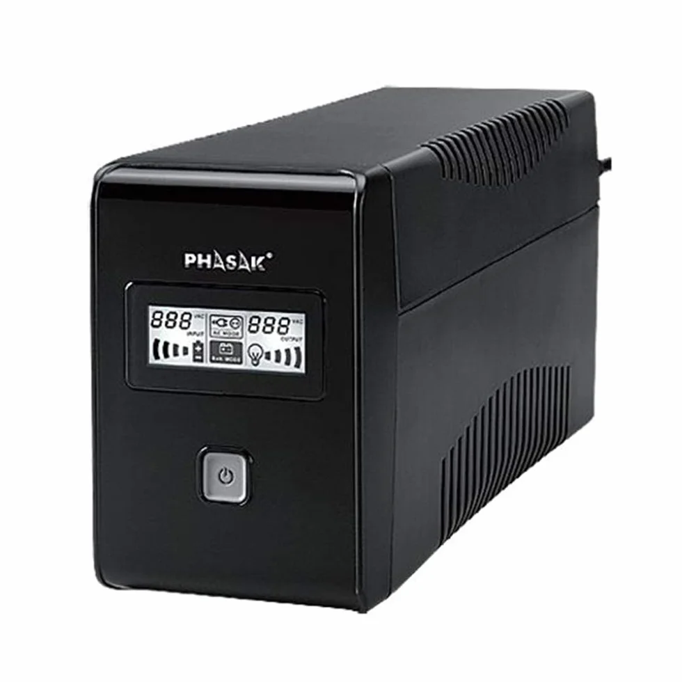 Phasak PH 9465 – zasilanie bez przerwy (650 VA, LCD, USB, RJ45)