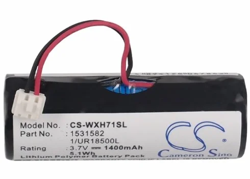 Cameron Sino akumulator do Wella Xpert HS71, Xpert HS71 Profi, Xpert HS75 PN:Wella 1/UR18500L, 1531582 1400 mAh/5,18 Wh