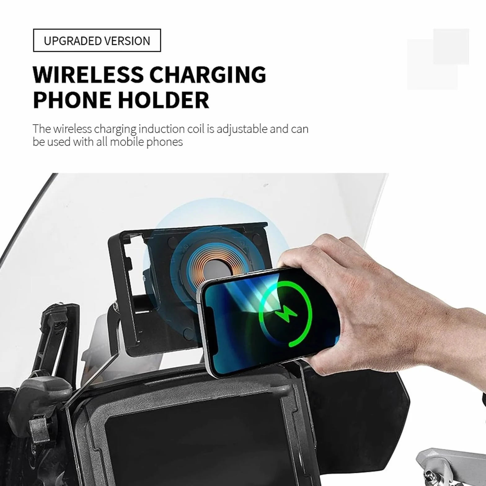 Uchwyt do nawigacji GPS Uchwyt do ładowania telefonu komórkowego pasujący do Pan America 1250 Special RA1250 Uchwyt na akcesoria motocyklowe do nawigacji(USB charging kit)