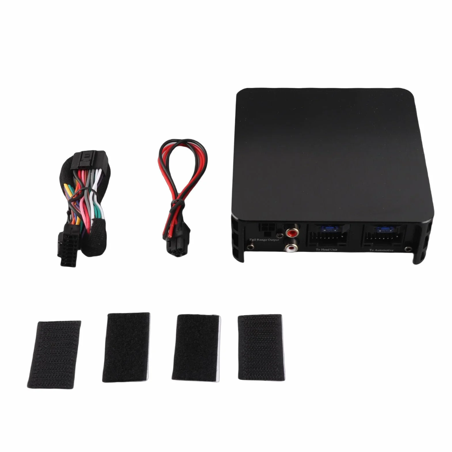 Pasuje do Wzmacniacza Samochodowego DSP dla Systemu 320W Ulepszona jakość Dźwięku Samochodowy Wzmacniacz Stereo do Samochodów z Korpusem ze Stopu Aluminium (6 kanałów)