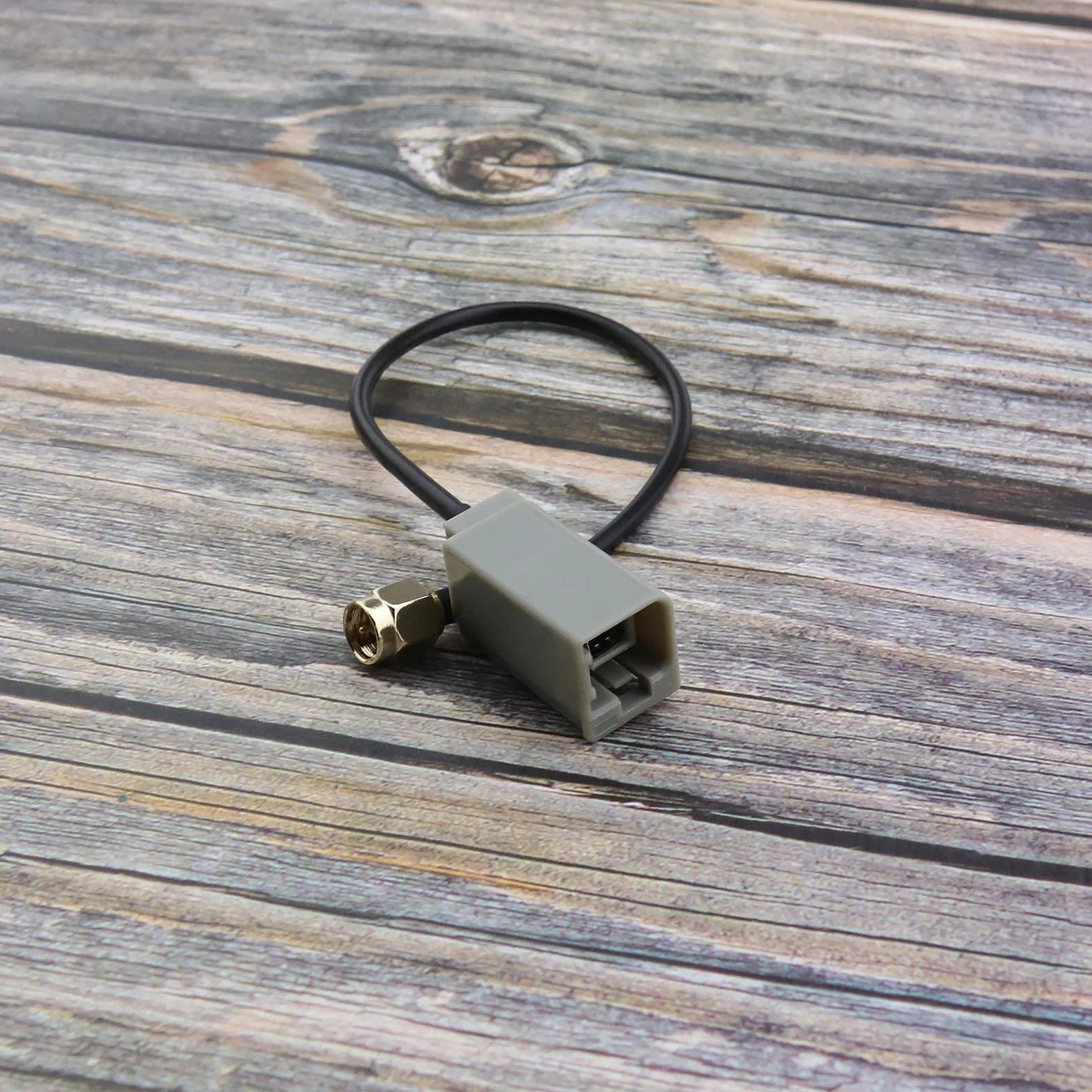 EMSea Adapter anteny samochodowej GT5 wtyczka na wtyk SMA do radia Wi-Fi, bezprzewodowa antena zewnętrzna, radionawigacja GSM, GPS, DAB i DAB +