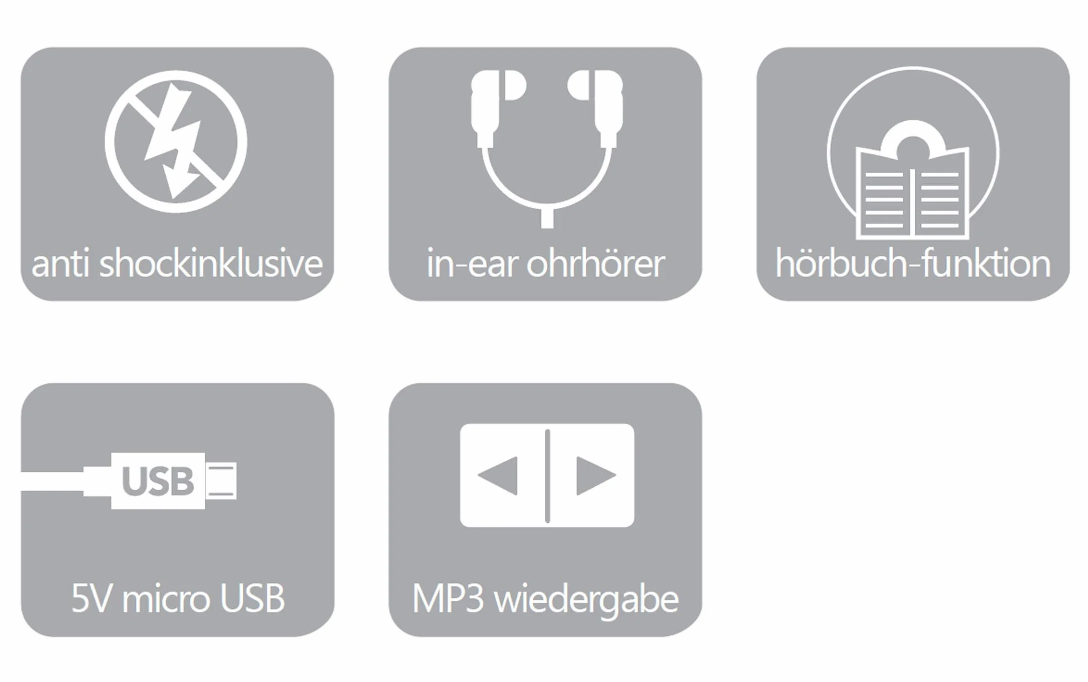 Silva Schneider MCD50 przenośny odtwarzacz CD CD, CD-R, CD-RW, MP3, wyczuwalne przyciski, aluminium (matowy), SC, 251004