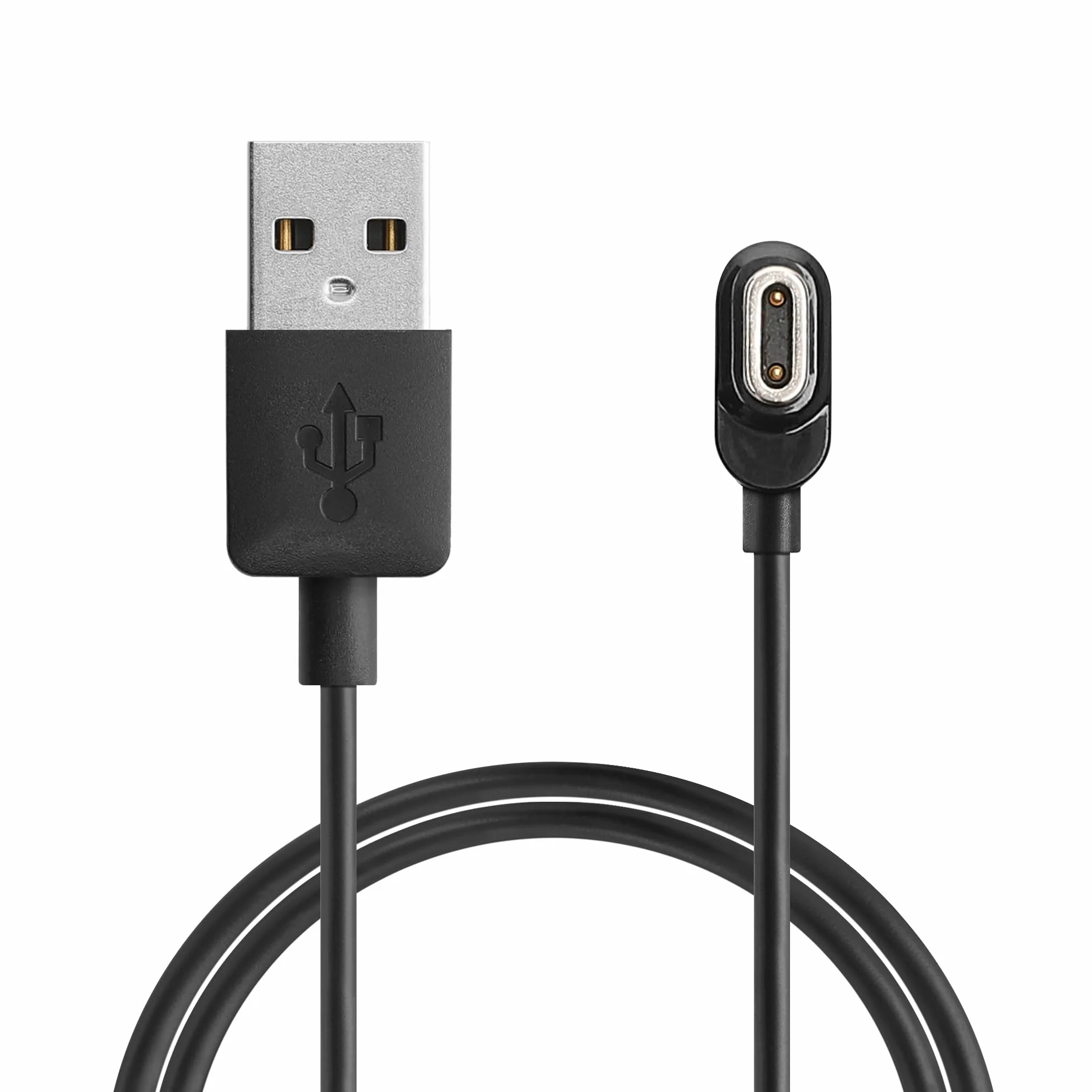 kwmobile Kabel USB do ładowania kompatybilny z imoo Watch Phone Z7 Z8 Z9 Z10 smartwatcha czarny