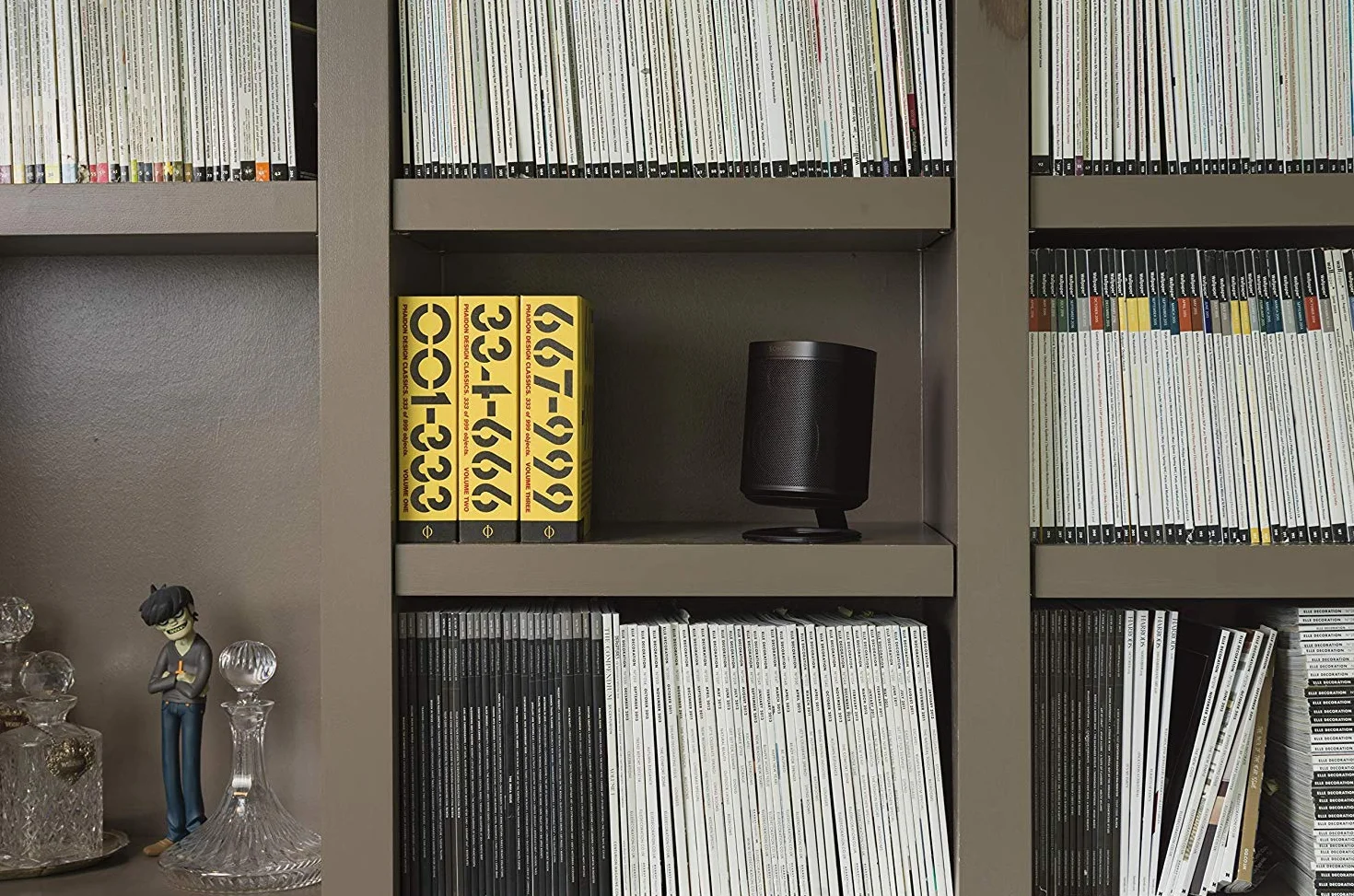 Flexson Stojak na biurko do Sonos One, One SL and Play:1 - Czarny