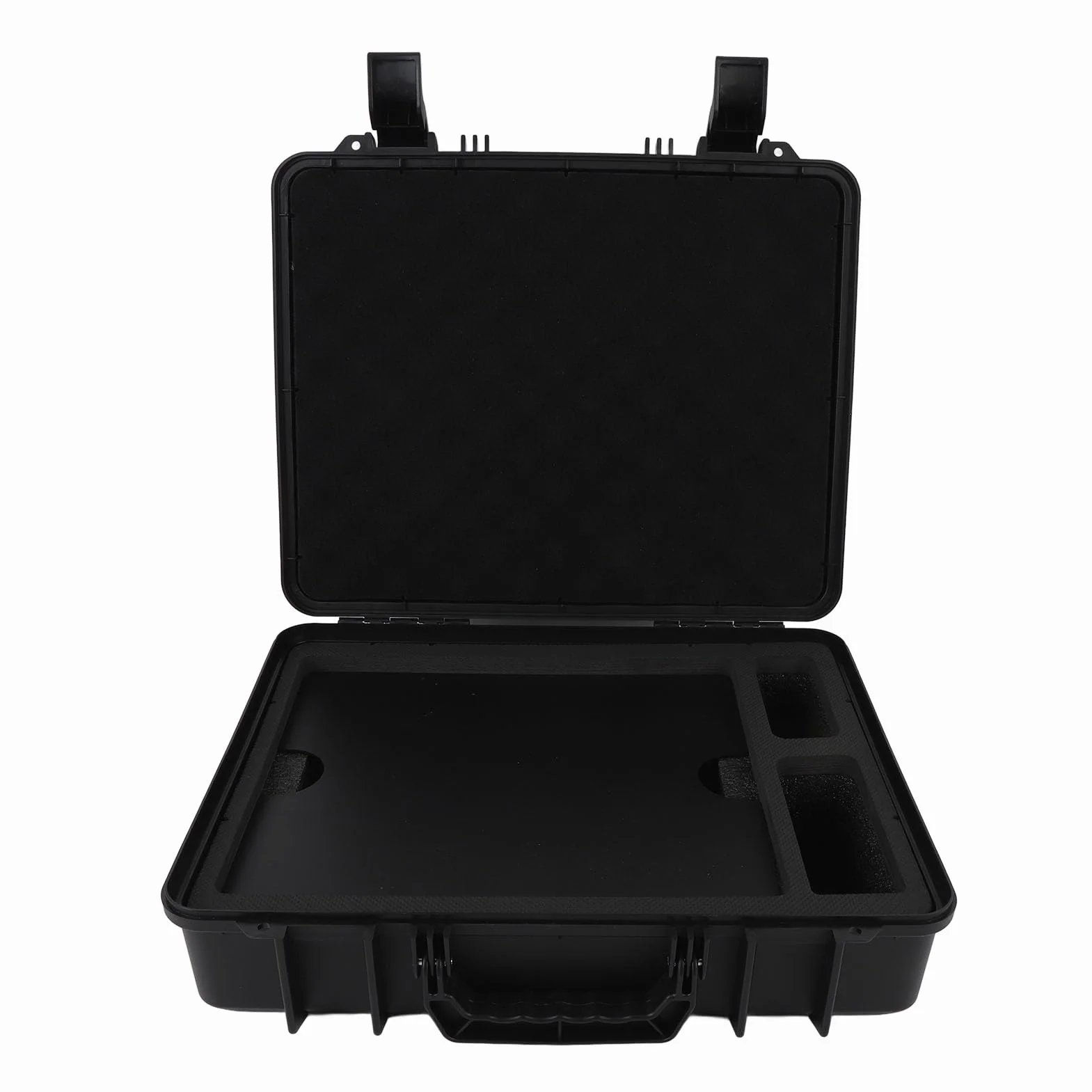 Generic Futerał do Przenoszenia Satelity Wytrzymały Schowek Ochronny na Sprzęt Satelitarny Podróżujący Czarny ABS EVA 15,8 X 13,4 X 3,95 Cala