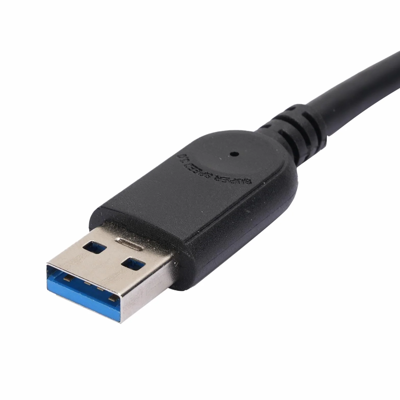 Ejoyous Adapter USB 3.0 do Interfejsu Multimedialnego Wysokiej Rozdzielczości 2K, Konwerter Audio-wideo ABS z Wejściem Mikrofonowym, Obsługa Rozszerzonych Trybów Lustrzanych do Edycji spotkań