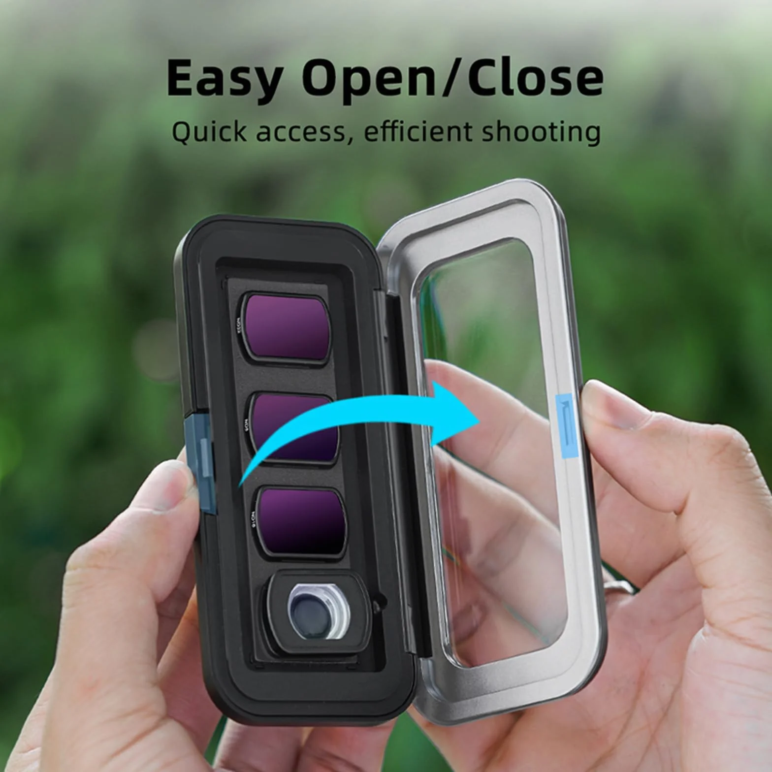 DJI Osmo Pocket 3 magnetyczne etui do przechowywania filtra, wodoodporne, pyłoszczelne, odporne na wstrząsy