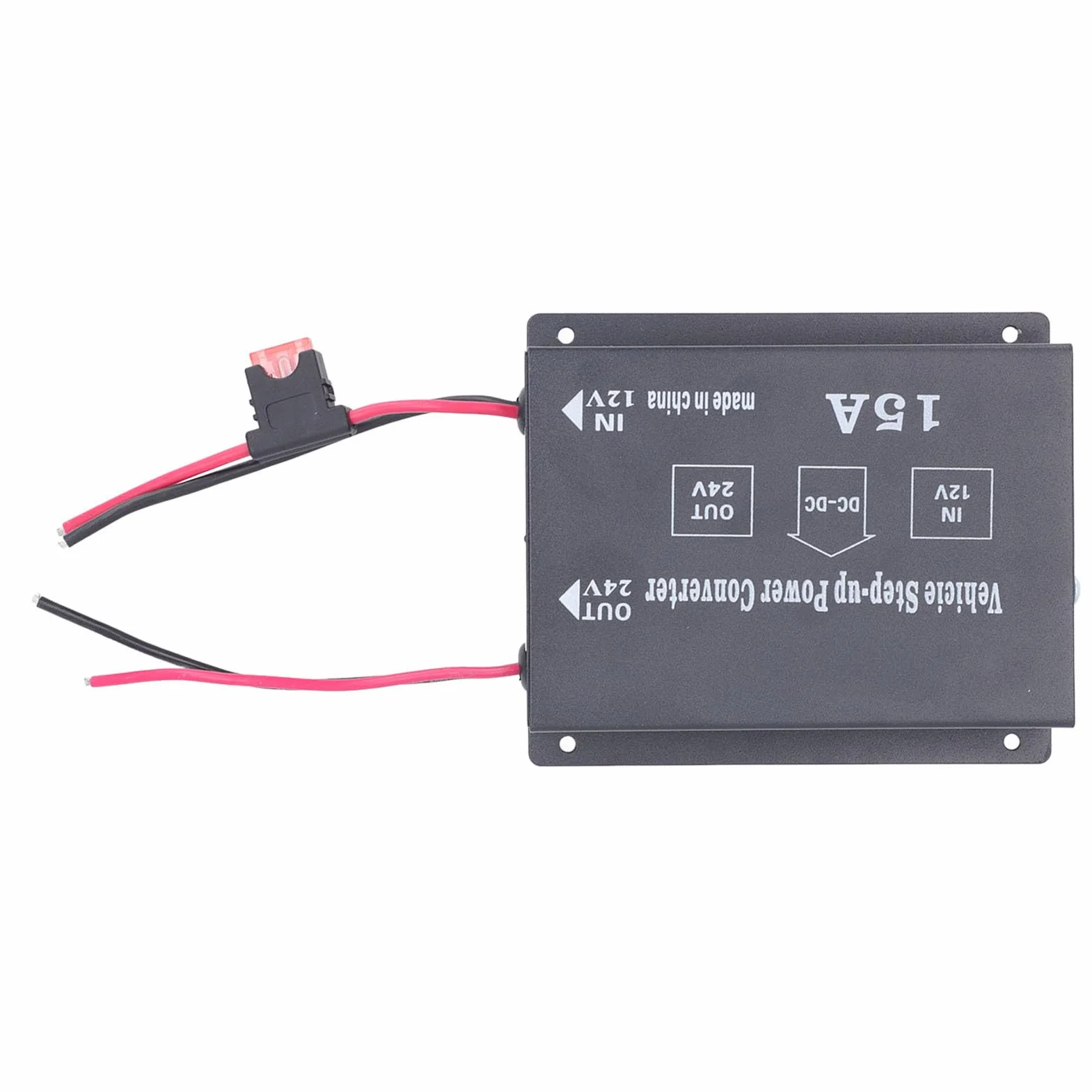 konwerter napięcia 12 V na 24 V 15A DC na DC konwerter mocy zwiększający moc subwoofer materiały do ​​modyfikacji