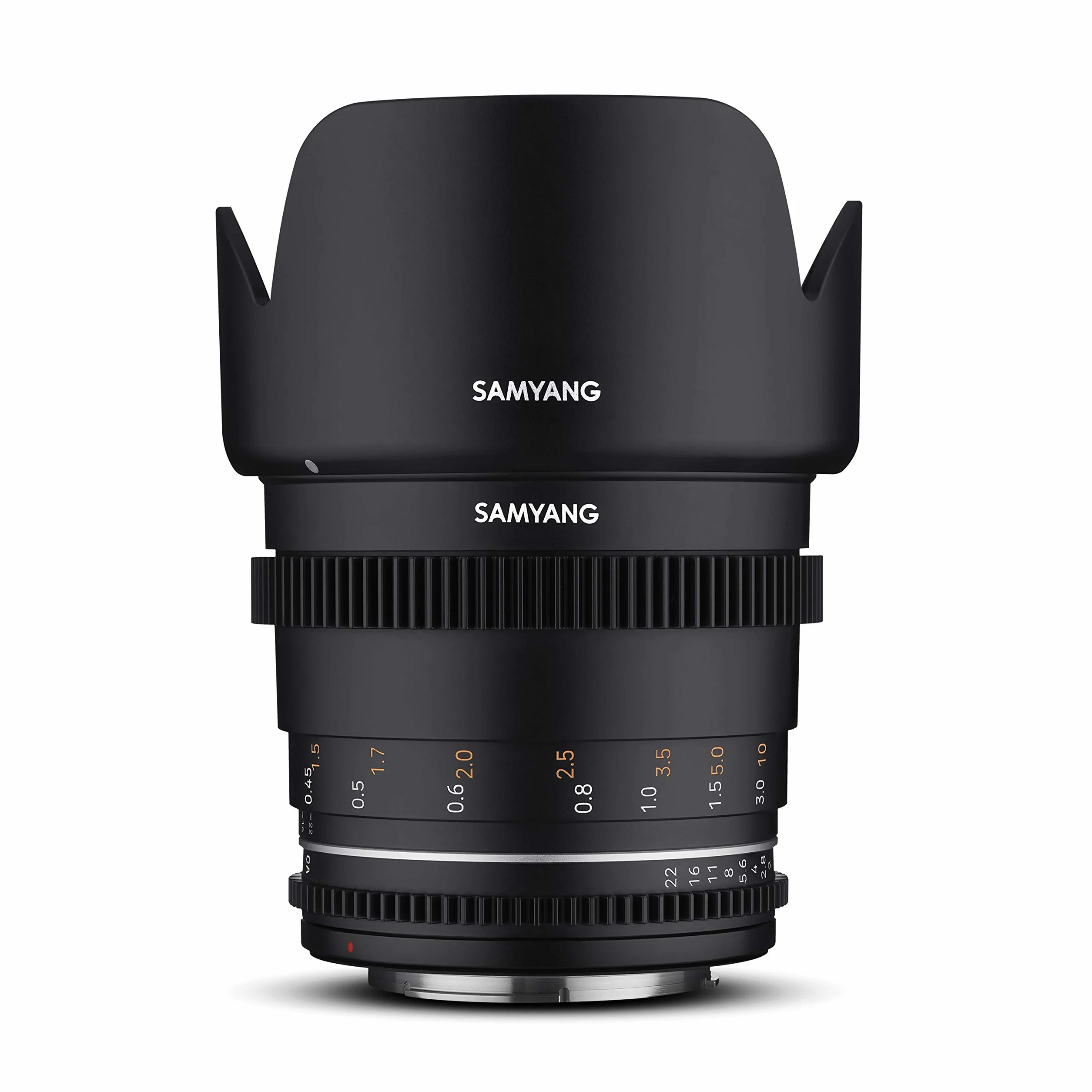 Samyang MF 50 mm T1,5 VDSLR MK2 MFT – jasny obiektyw T1,5 Normal Cine-und Video do MFT Mount, stała ogniskowa 50 mm, Follow Focus wieńce zębowe pełnoklatkowy, APS-C i MFT, rozdzielczość 8K