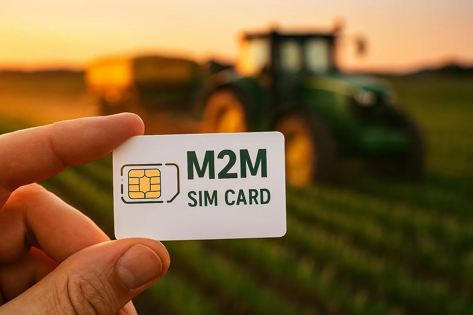 M2M karta SIM do systemów sterowania RTK, robotów koszących, biur pomiarowych i innych zastosowań IOT
