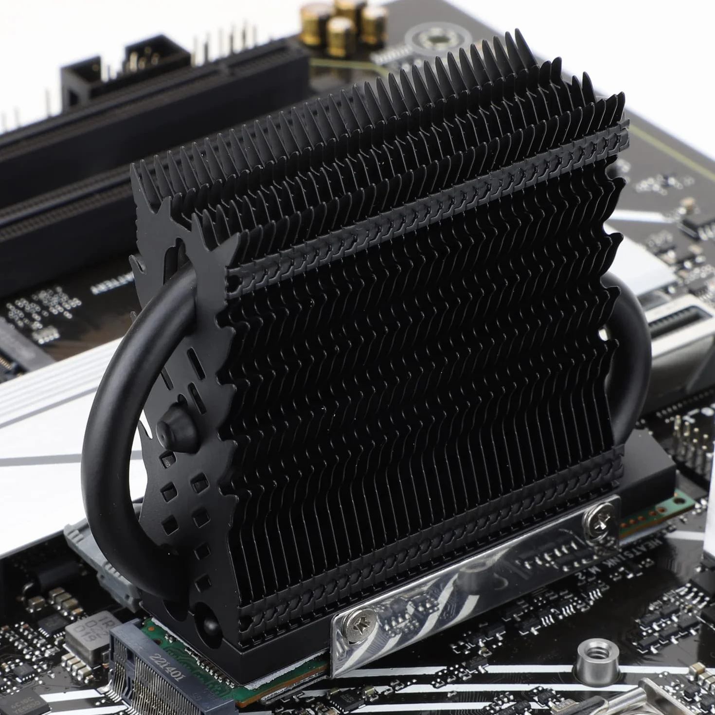 Thermalright HR-09 2280 PRO Black radiator dwustronny SSD 2280 z podkładką termiczną do komputera stacjonarnego