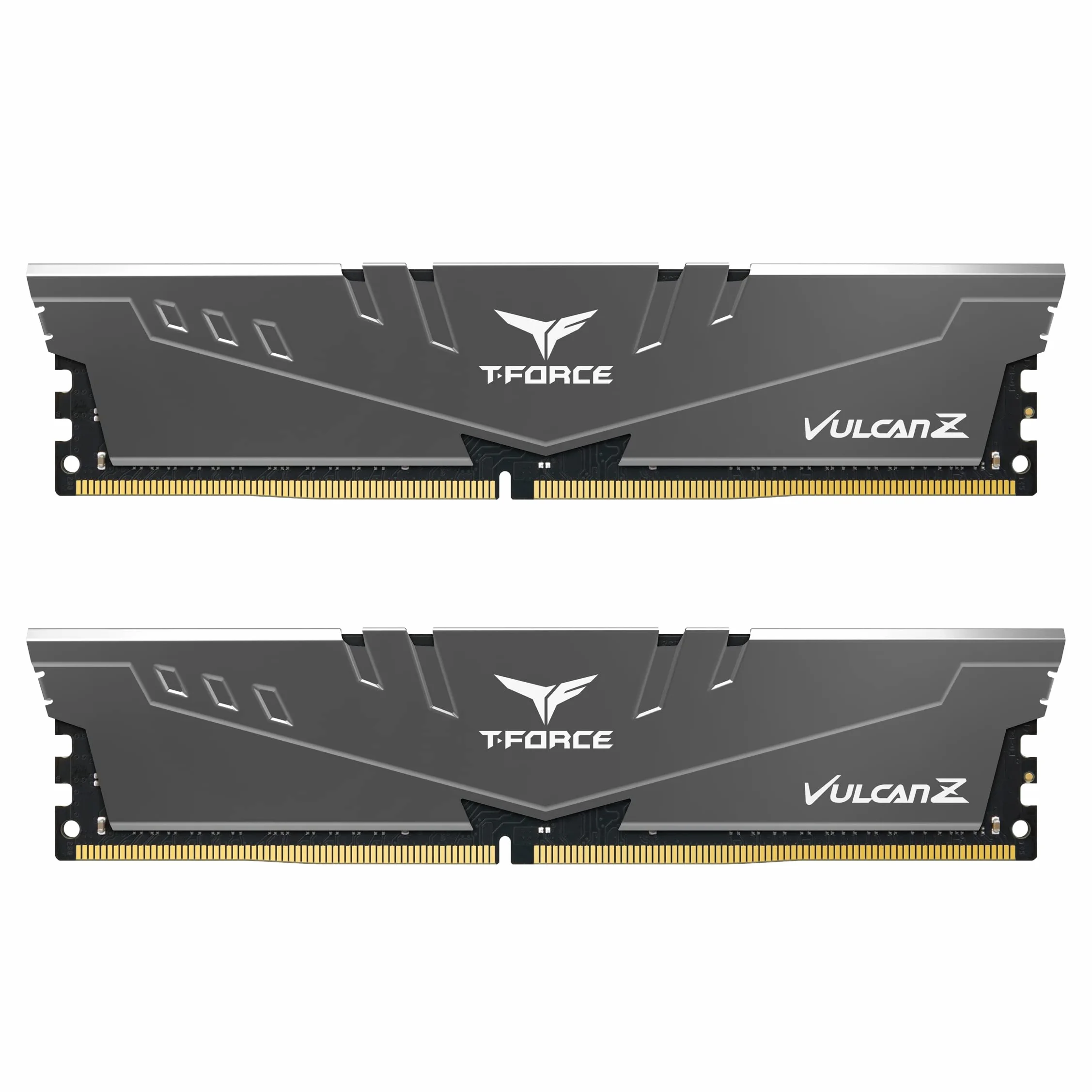 TEAMGROUP Team T-Force Vulcan Z DDR4 Gaming Memory, 2 x 16 GB, 3600 Mhz, 288 Pin DIMM, Grey