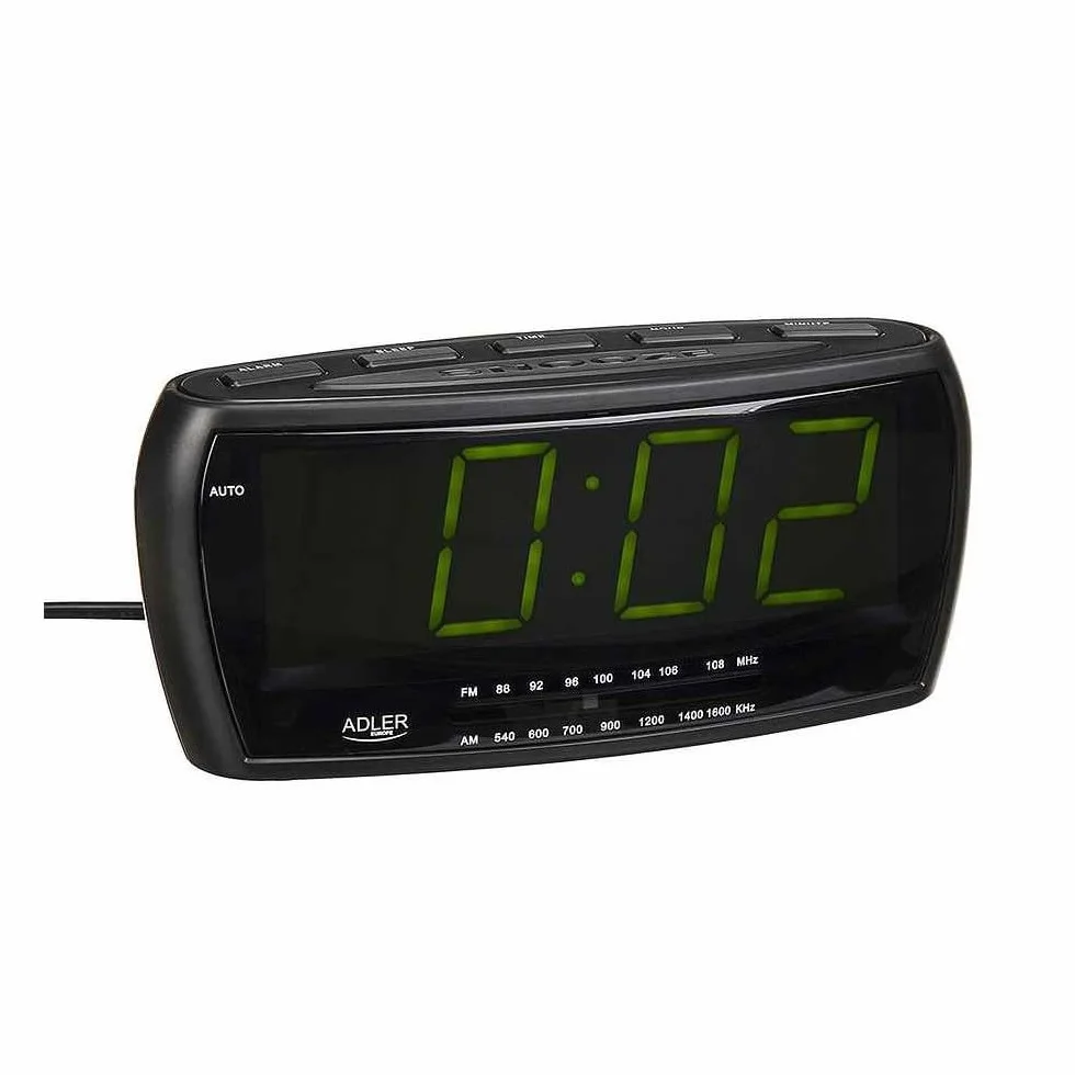 Adler AD1121 Radiobudzik Czarny