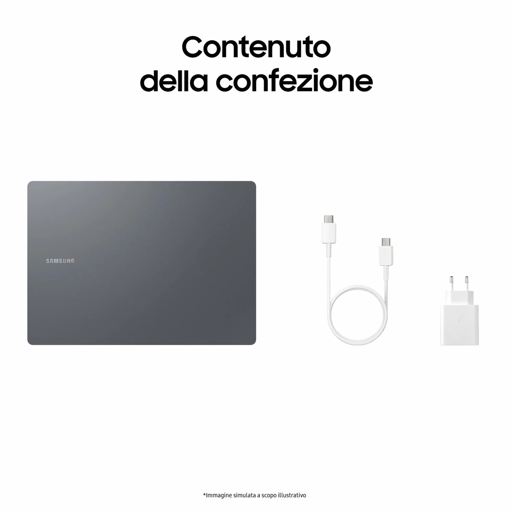 Samsung Galaxy Book4 Pro, procesor Intel® Core™ Ultra 7, 16 GB RAM, 512 GB, laptop 14" Dynamic AMOLED 2X Touch, Windows 11 Home, Moonstone Gray [wersja włoska]