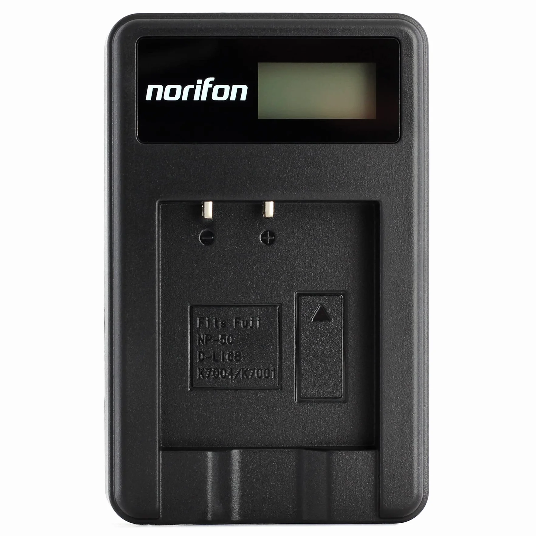 Norifon NP-50 LCD USB Ładowarka do Fujifilm FinePix F200EXR | Kompatybilny z Fujifilm FinePix F300EXR, F500EXR, F550EXR, F660EXR, F750EXR, F770EXR, F80EXR, F850EXR, F900EXR, X10 Aparat