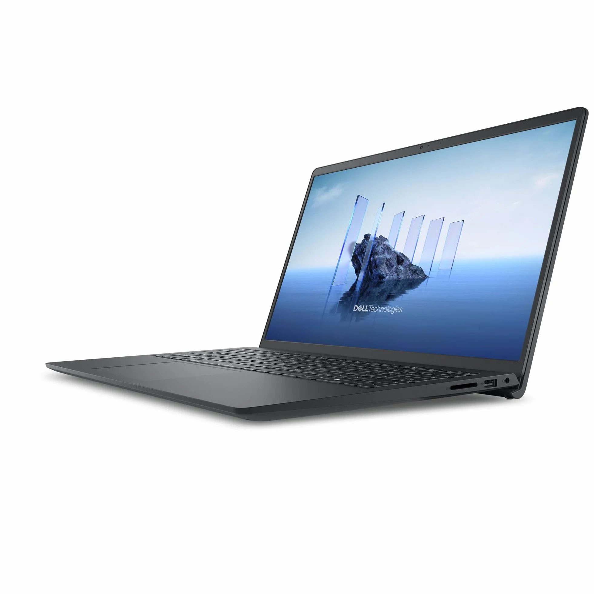 Dell Laptop 15 DC15255 39,6 cm (15,6 cala) FHD (1920 x 1080), 120 Hz, AMD Ryzen 5 7520U, karta graficzna Radeon 610M, 8 GB LPDDR5 RAM, 512 GB SSD, Windows 11 Home, hiszpańska klawiatura QWERTY, czarny