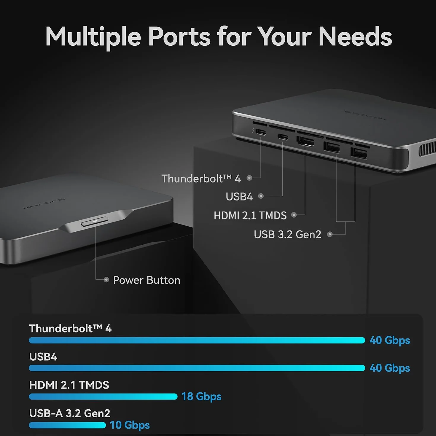 khadas Mind 2 Mini PC – Intel Core Ultra 7 155H (16 rdzeni, 22 wątki, do 4,8 GHz) – 64 GB LPDDR5 + 2 TB SSD laptop stacjonarny z grafiką HD i tworzeniem sztucznej inteligencji | BT 5.3 | 4K/8K UHD |