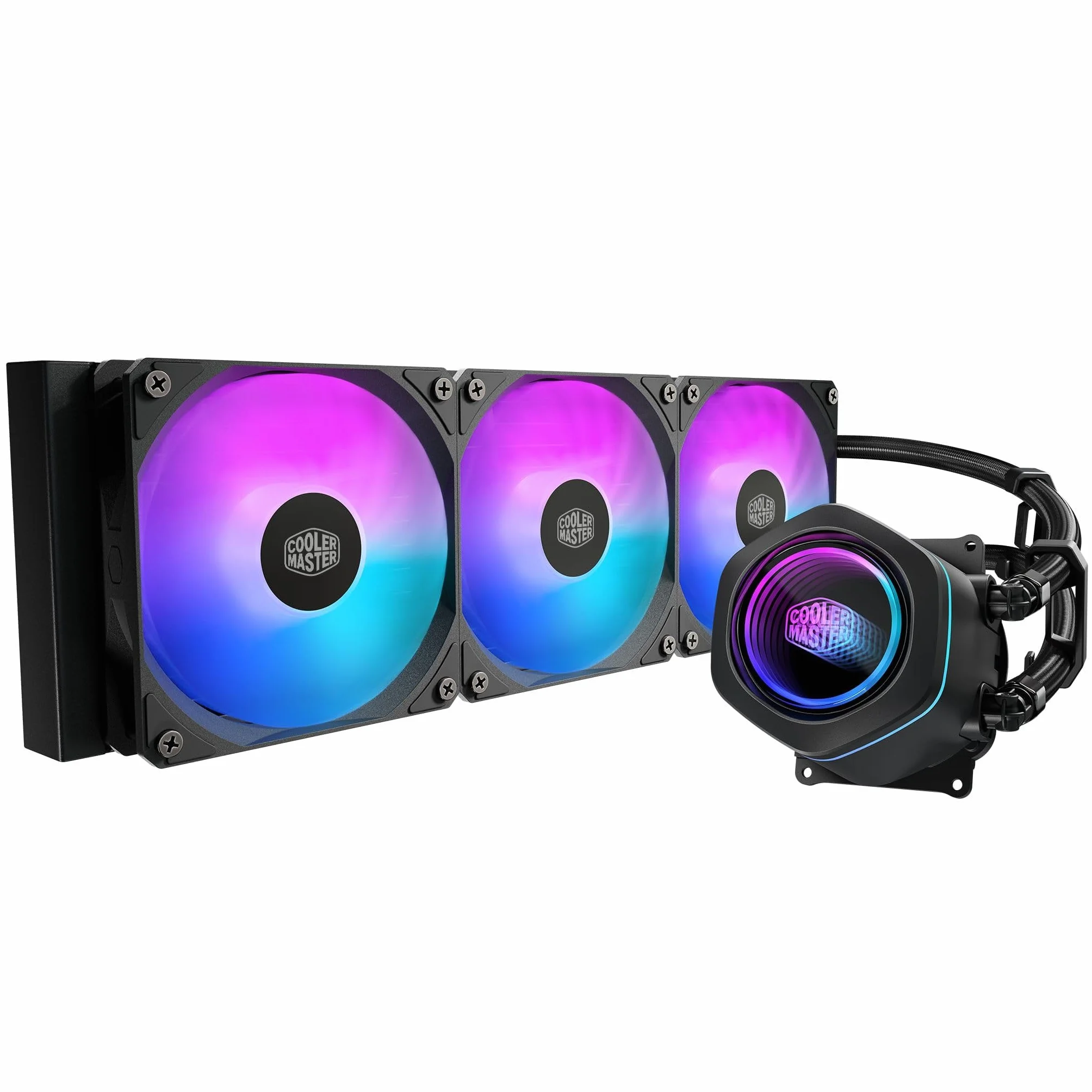 Cooler Master MasterLiquid Core Nex 360 ARGB - Prozessor-Fl?ssigkeitsk?hlsystem - K?hlergr??e: 360 mm - (f?r: LGA1851, LGA1700, LGA1200, LGA1151, LGA1150, LGA1156, AM4, AM5)